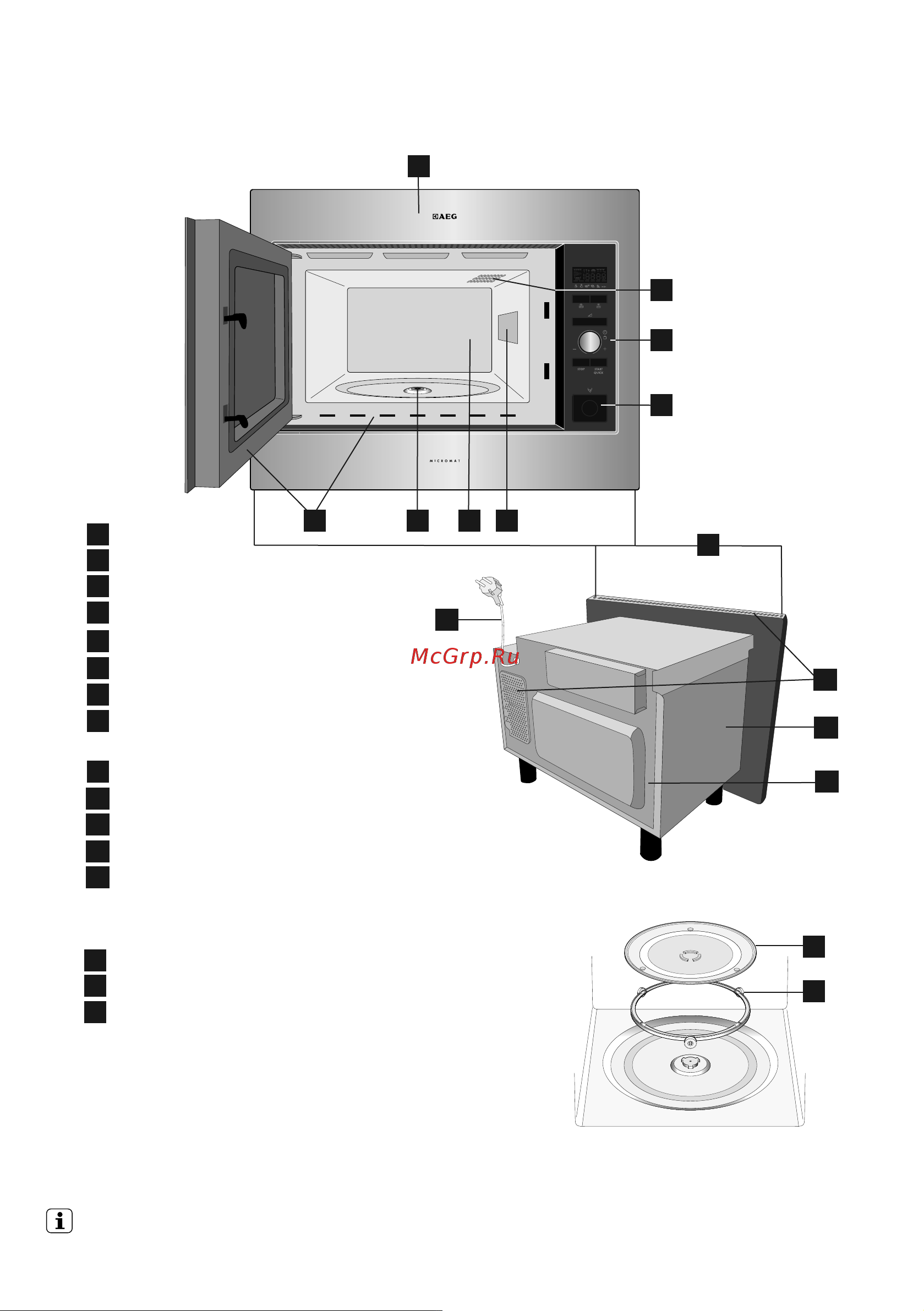 AEG MC2664E [37/128] Przegląd urządzenia