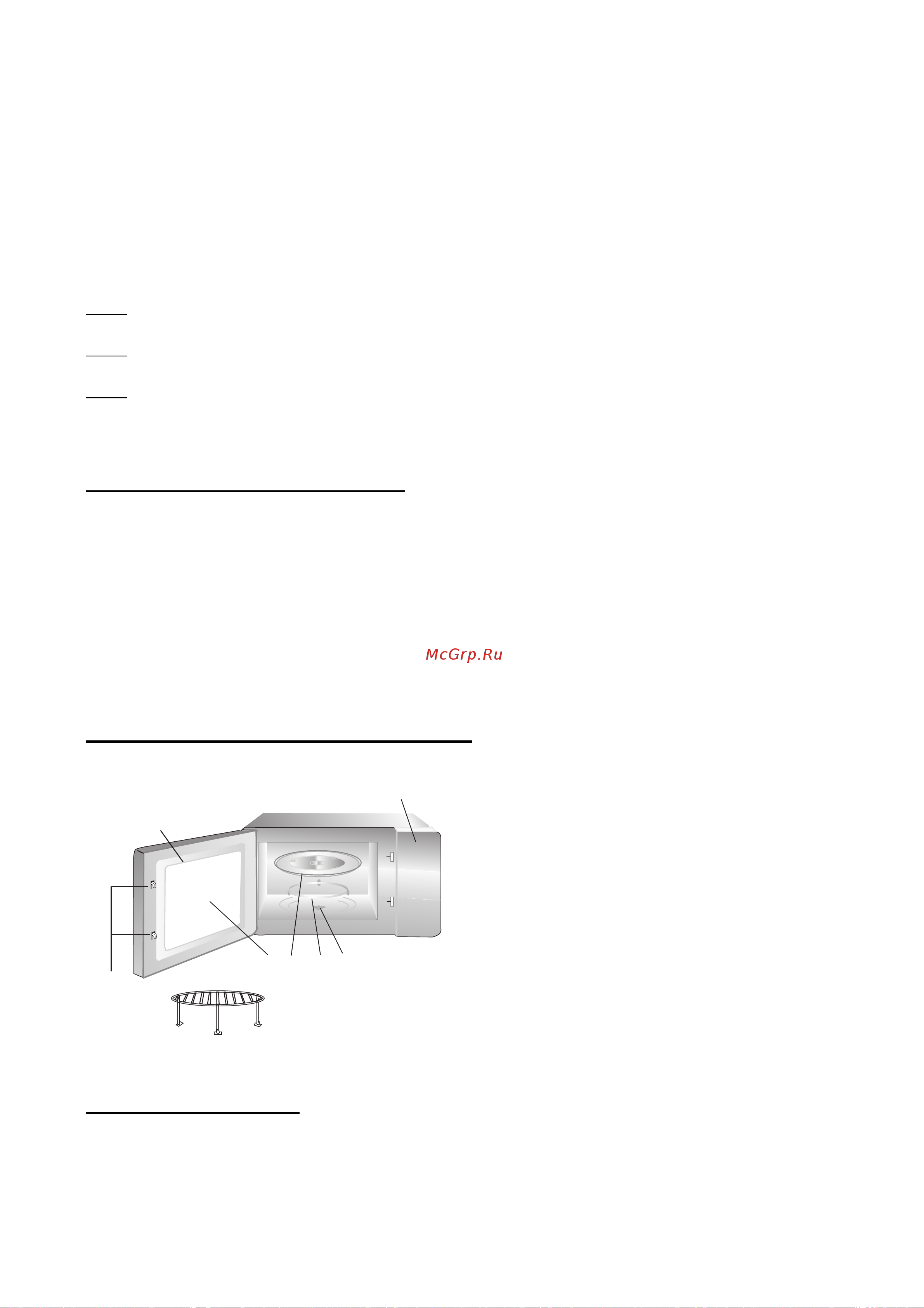 Candy CMW 7017 EG [15/23] Installing your microwave oven