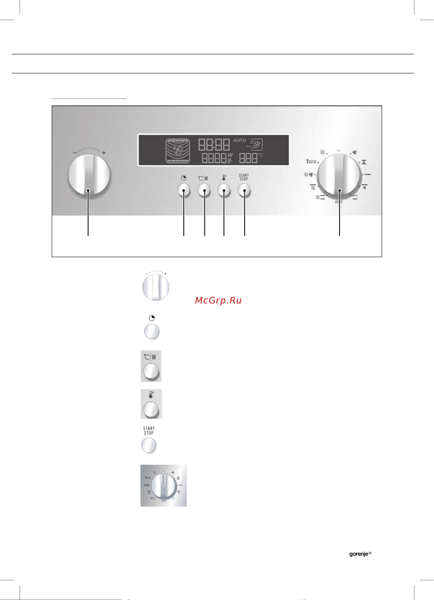 Gorenje GCM832B [11/40] Описание