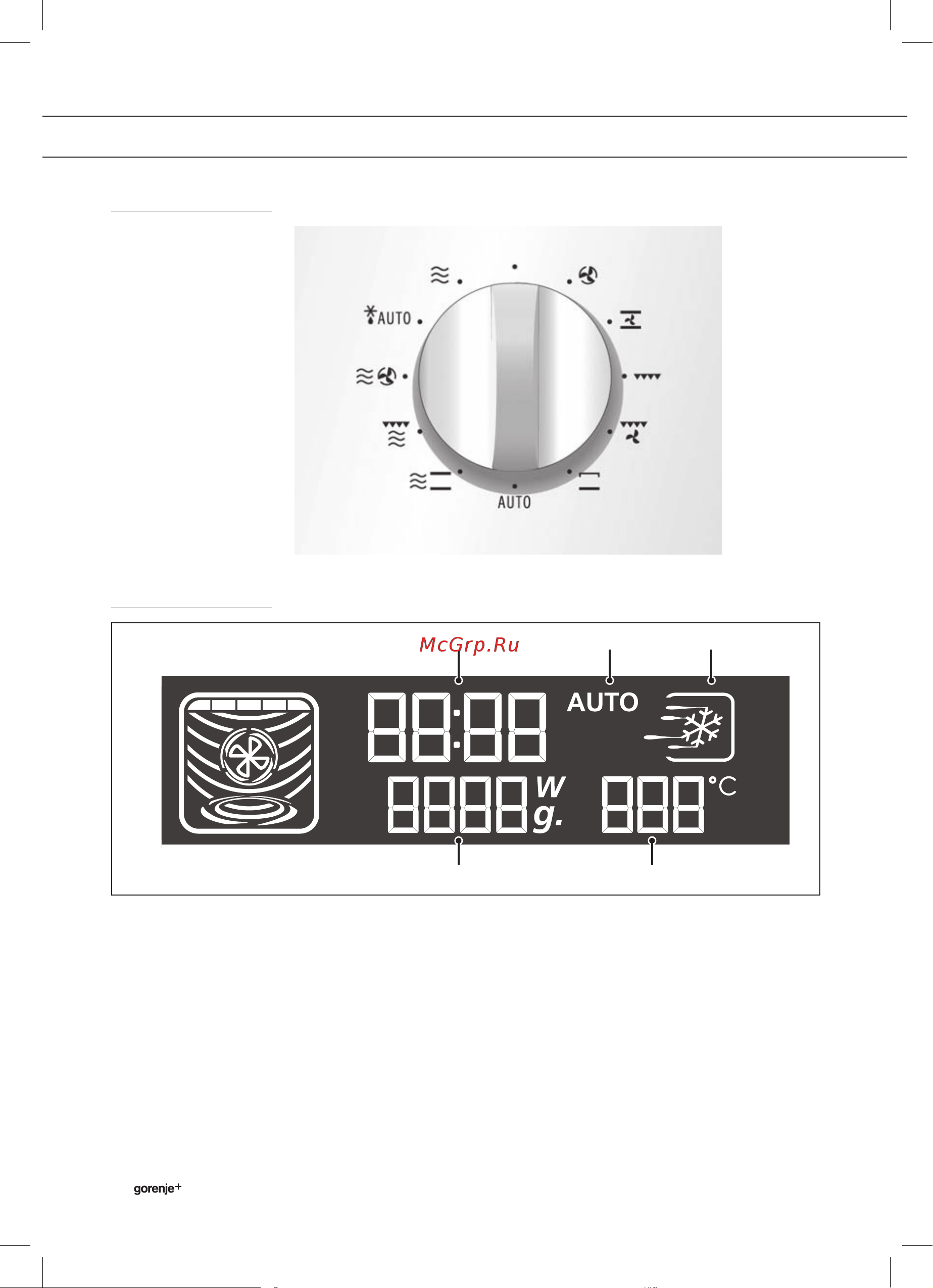 Gorenje GCM832B [12/40] Описание
