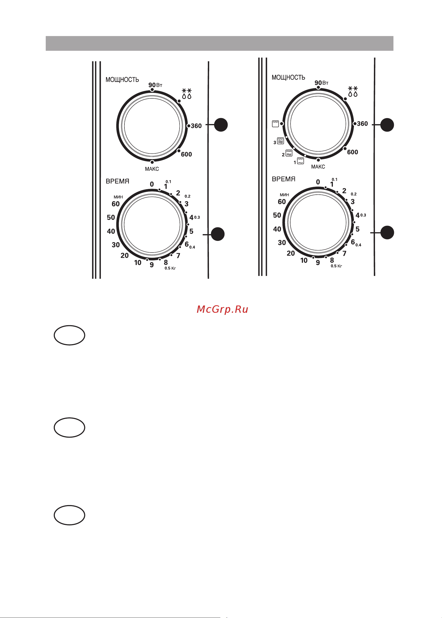 LG MS-2022H (G) [4/17] Панель управления