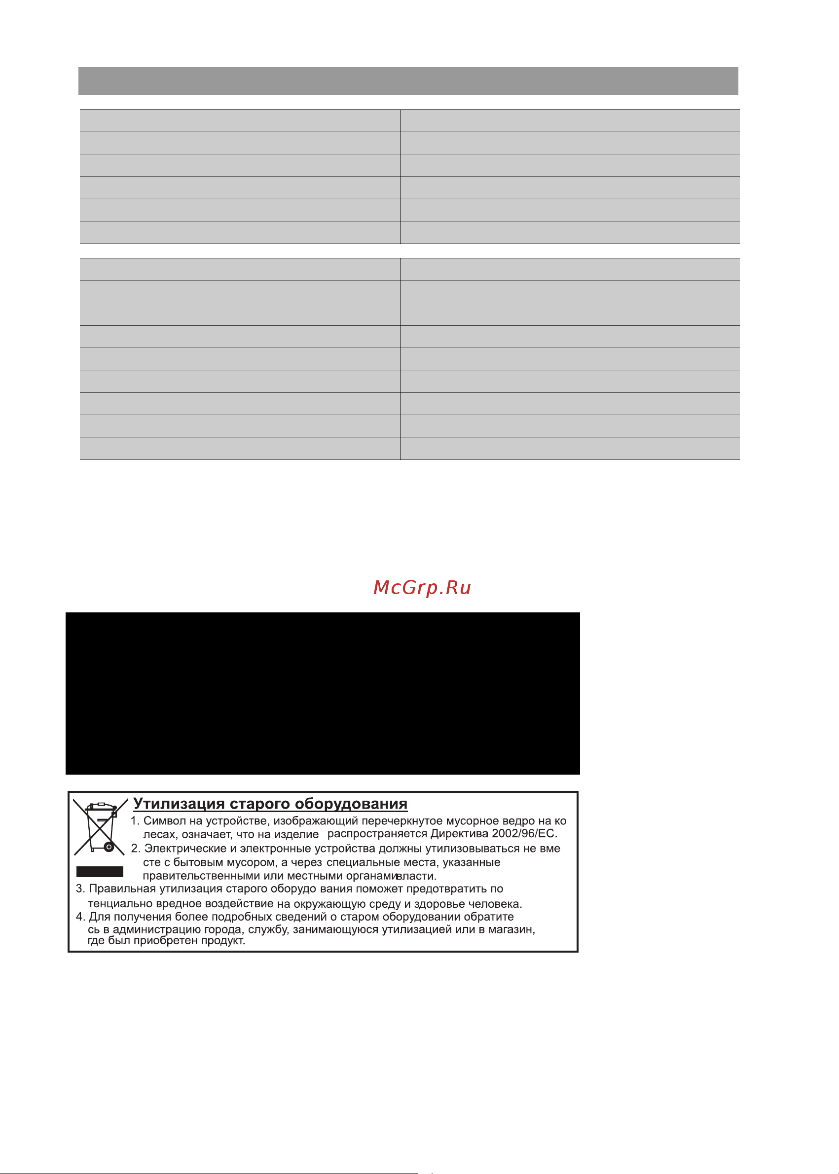 LG MH6021N (NS) [12/12] Предупреждение