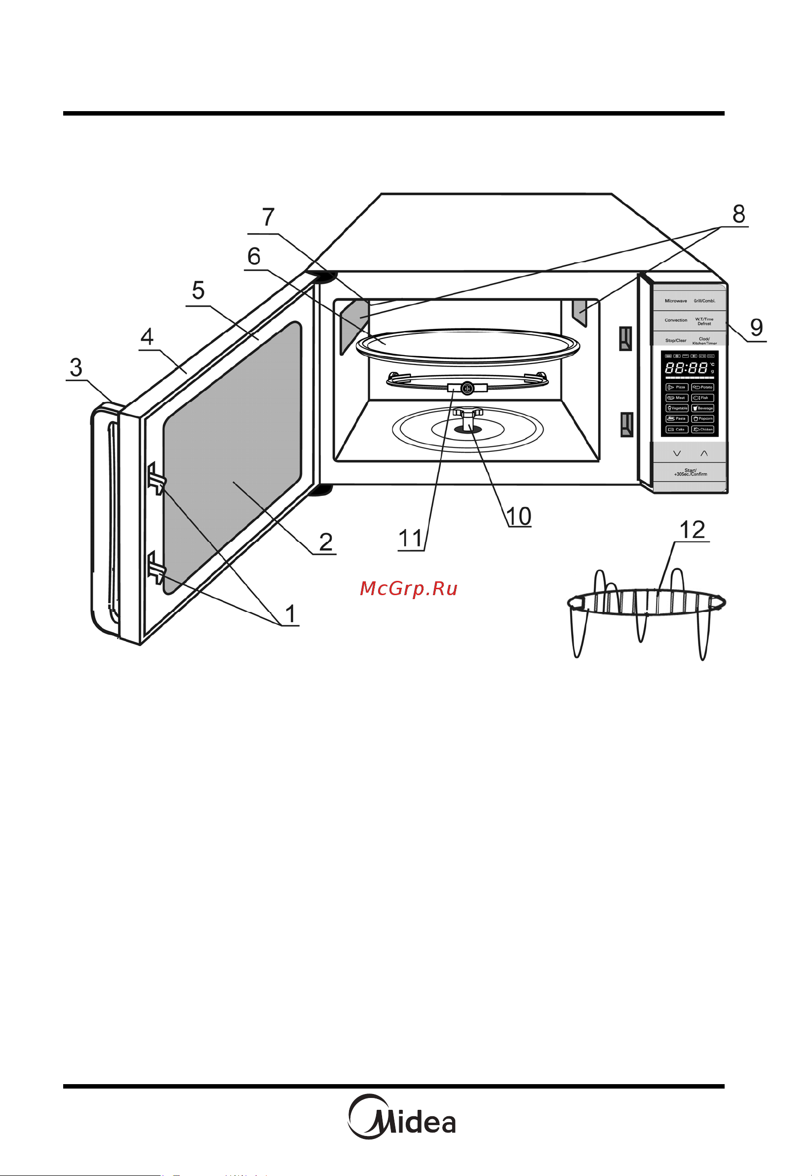 Midea ES825EKQ Руководство по эксплуатации онлайн [9/60] 728294