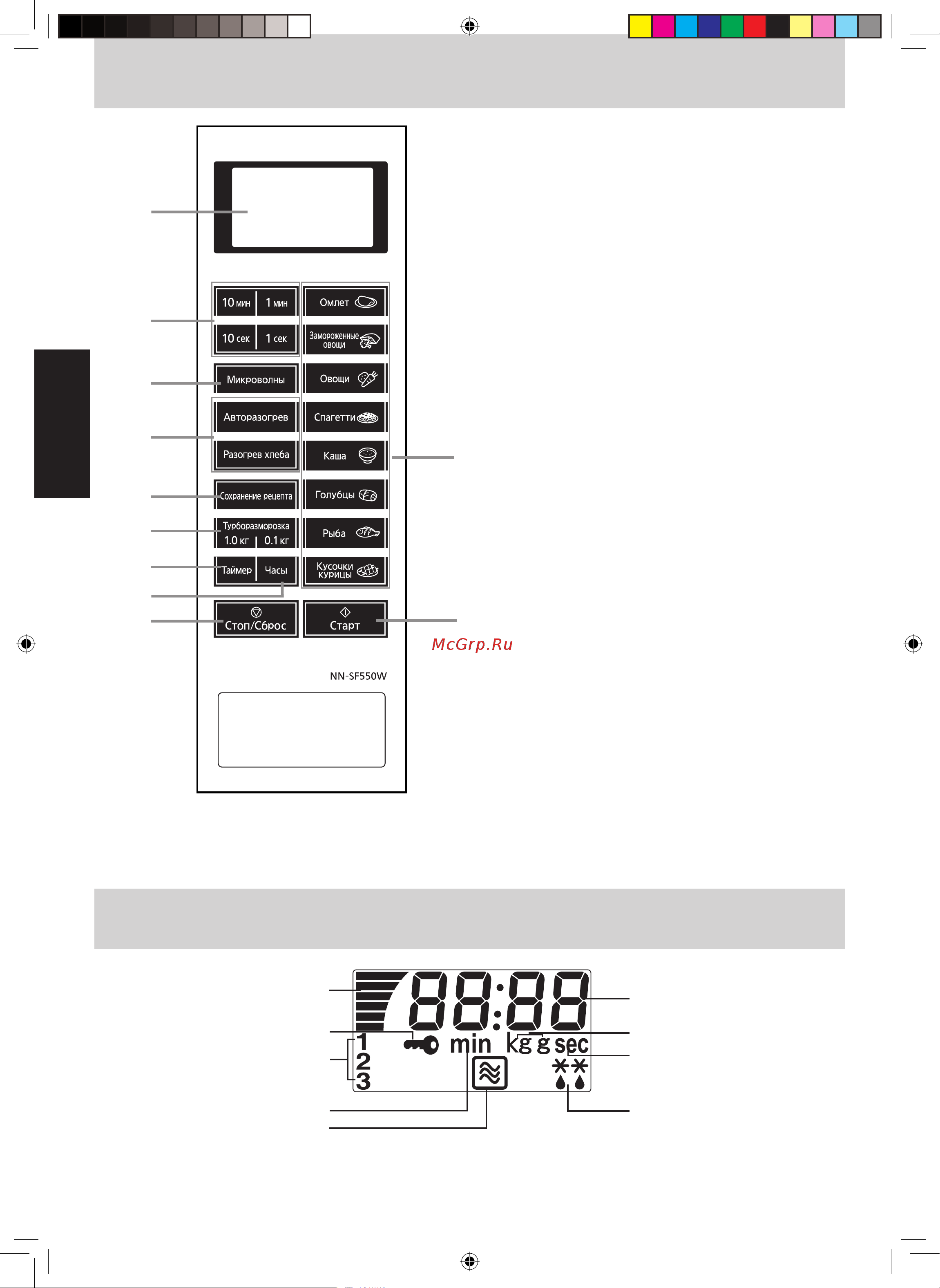 Panasonic NN-SF550 [5/15] 5 6 7 8