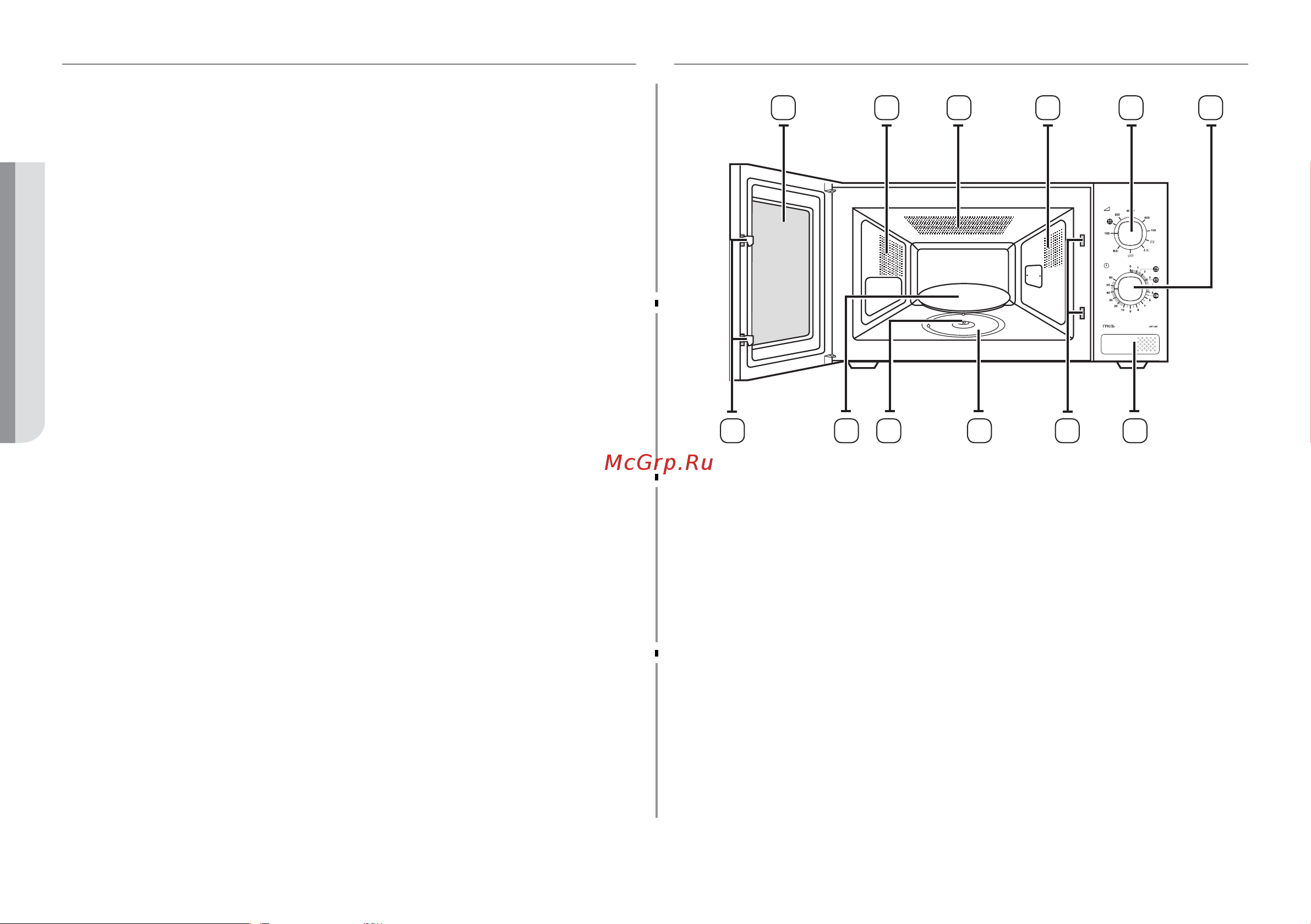 Samsung GW712BR [2/28] Оглавление печь