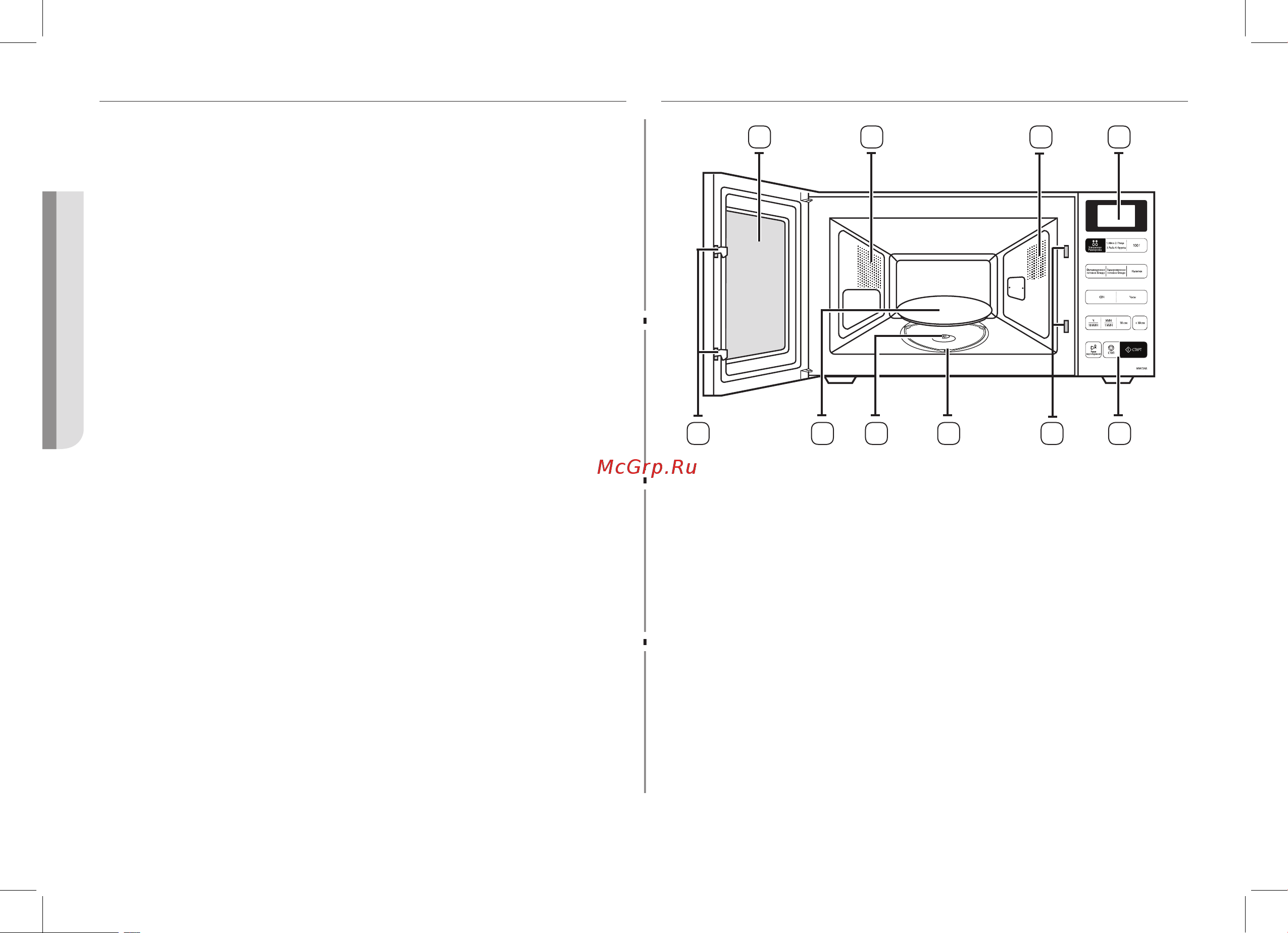 Samsung MW73AR [2/18] Оглавление