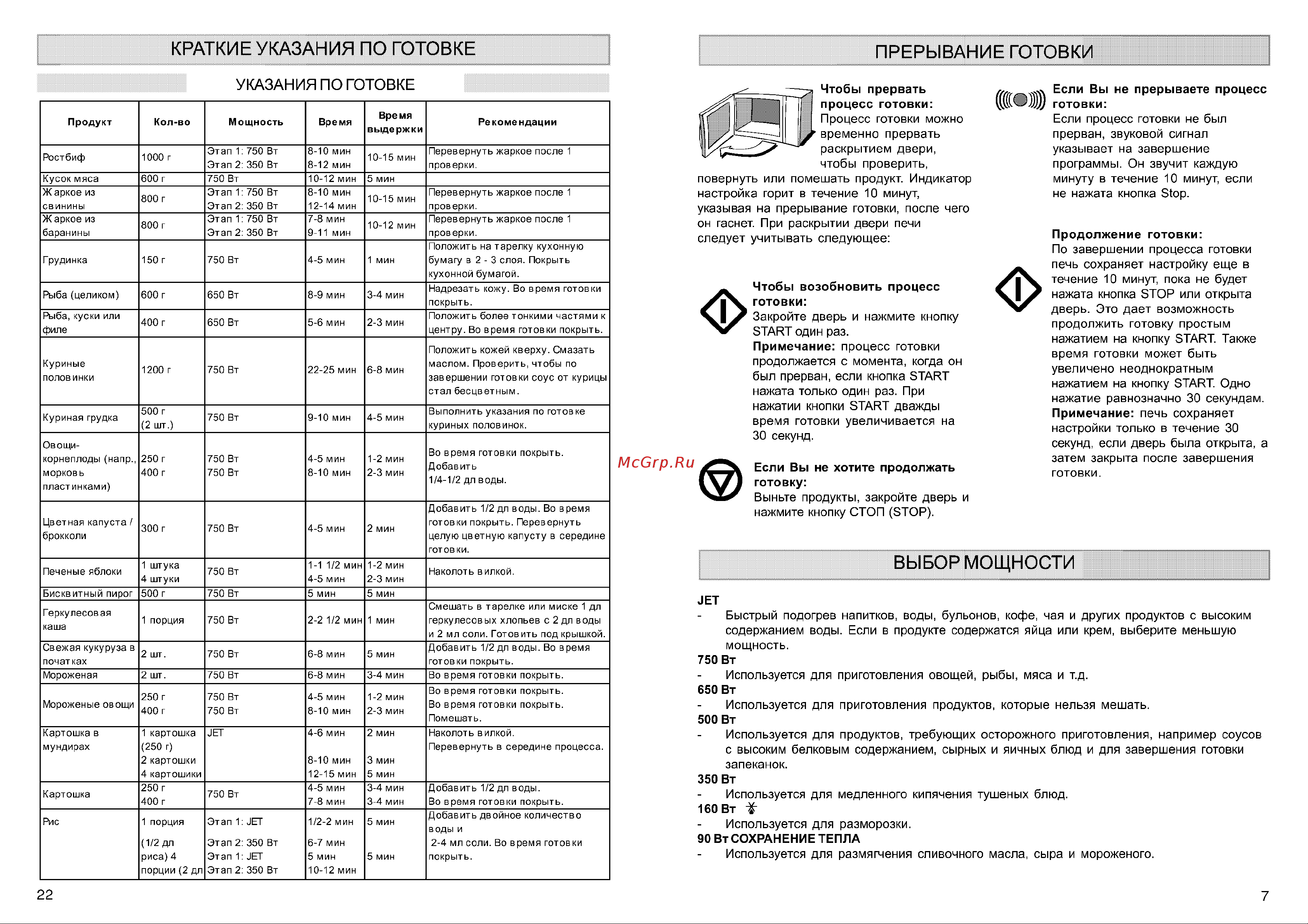 Whirlpool MD 131 Руководство по эксплуатации онлайн [7/14] 728901