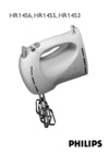 Philips HR 1453_70 Руководство по эксплуатации