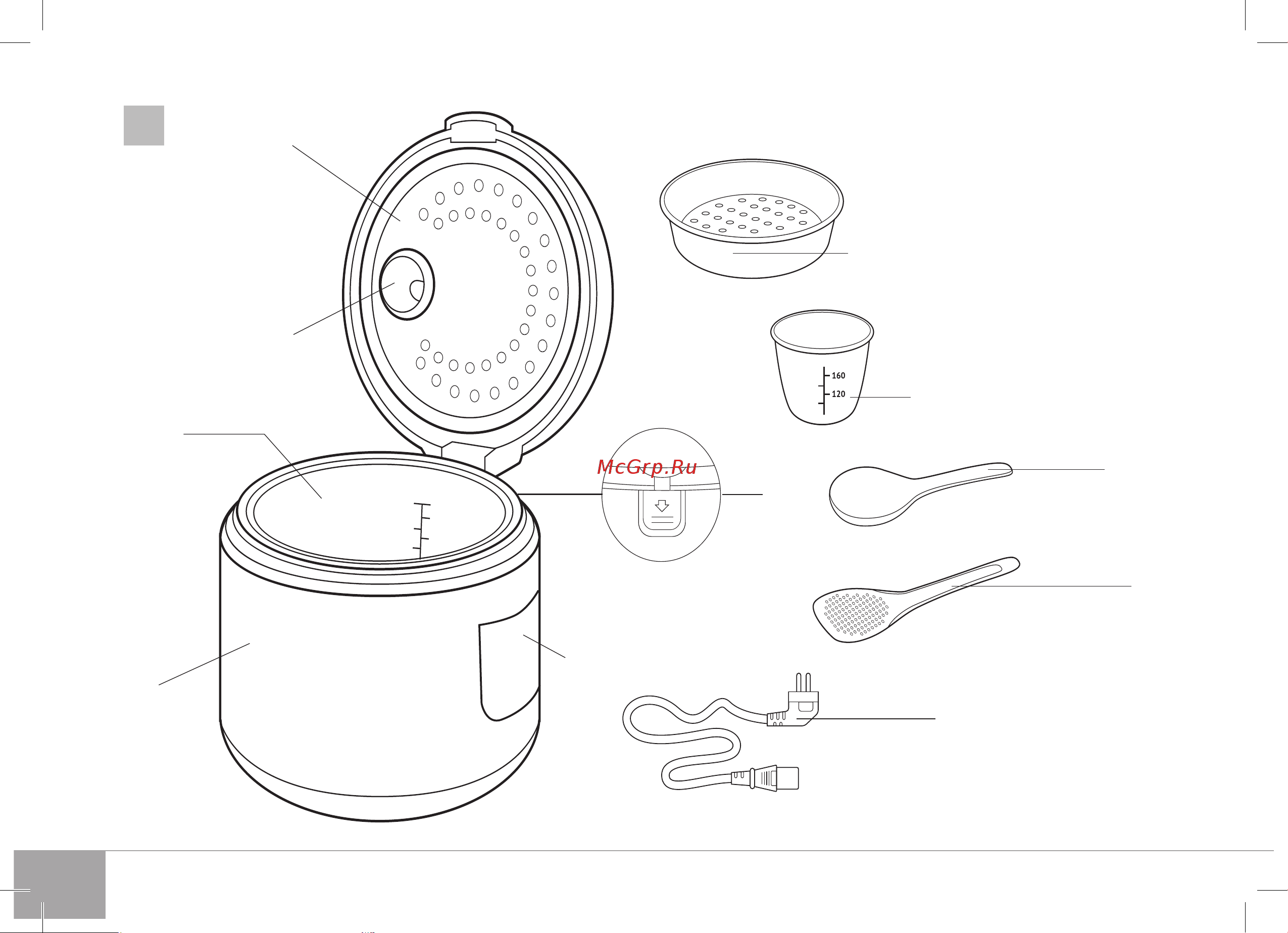 Redmond RMC-M225S SkyCooker Руководство по эксплуатации онлайн [4/32 ...