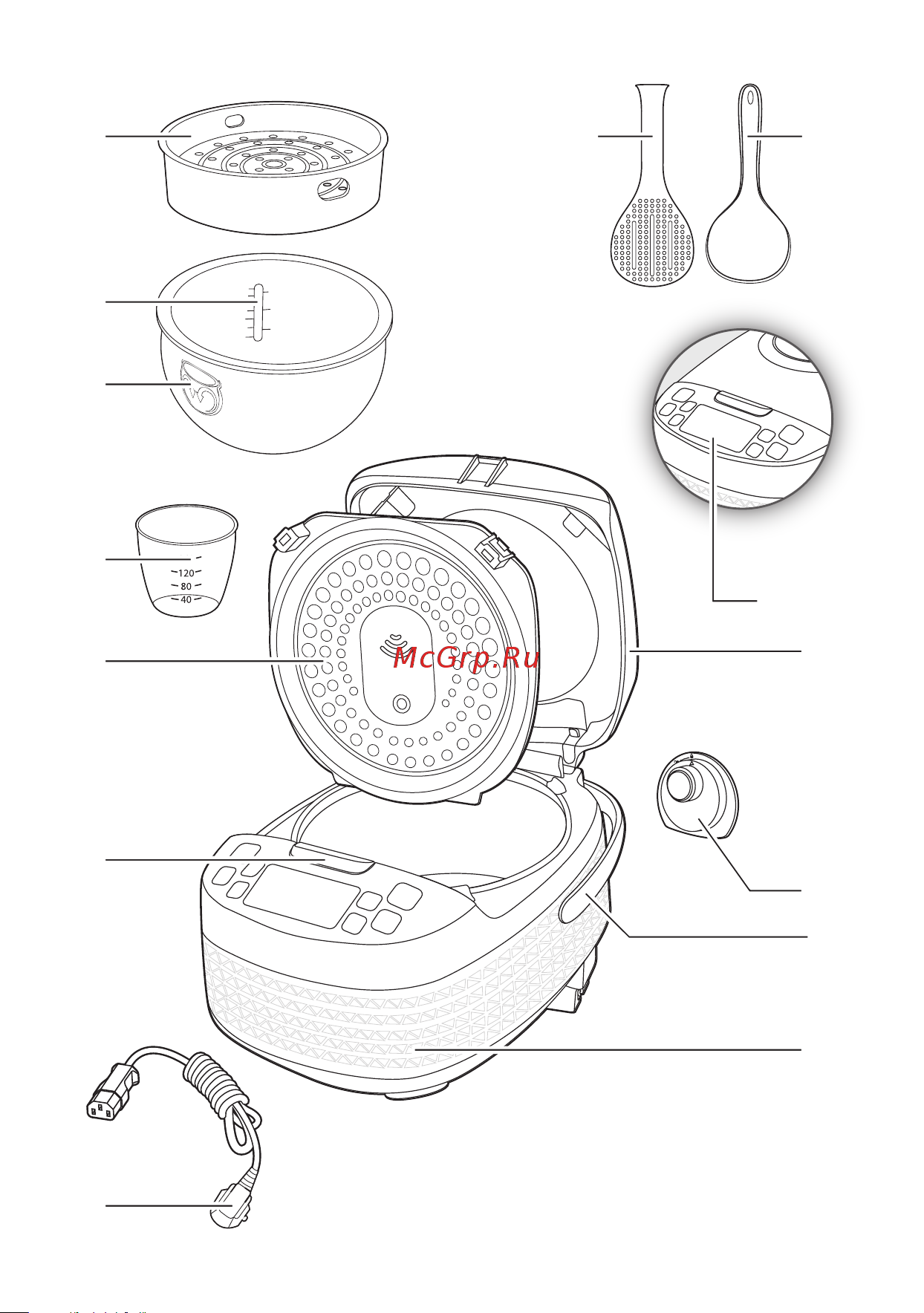 Tefal RK745832 [2/98] Cups max