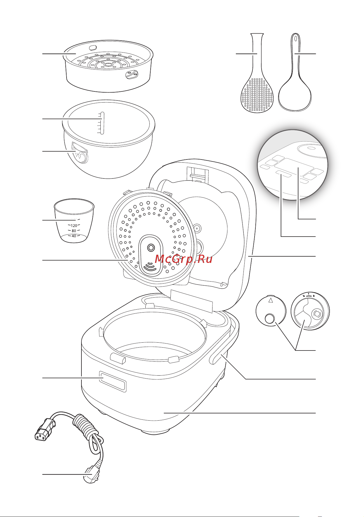 Tefal RK814E32 FUZZY Spherical Pot Руководство по эксплуатации онлайн [2/98] 729111
