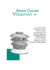 Tefal VC400830 VITASAVEUR VITAMIN+ Руководство по эксплуатации