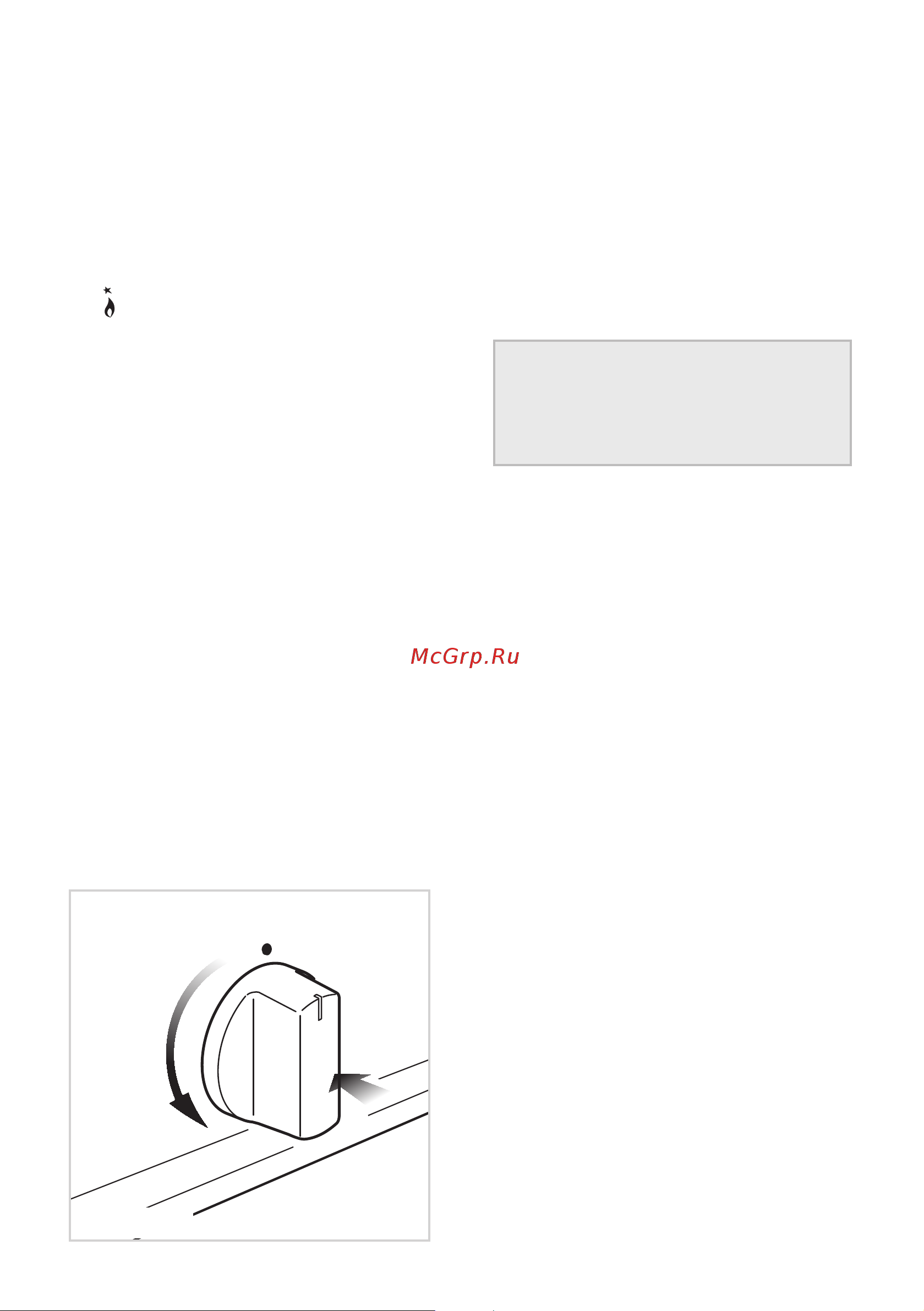 Delonghi TGX 664GHI_TEMX 664GHI_PGX 664GHI_PGX 664GGHI [10/92] Lighting gas burners fitted with safety valve device