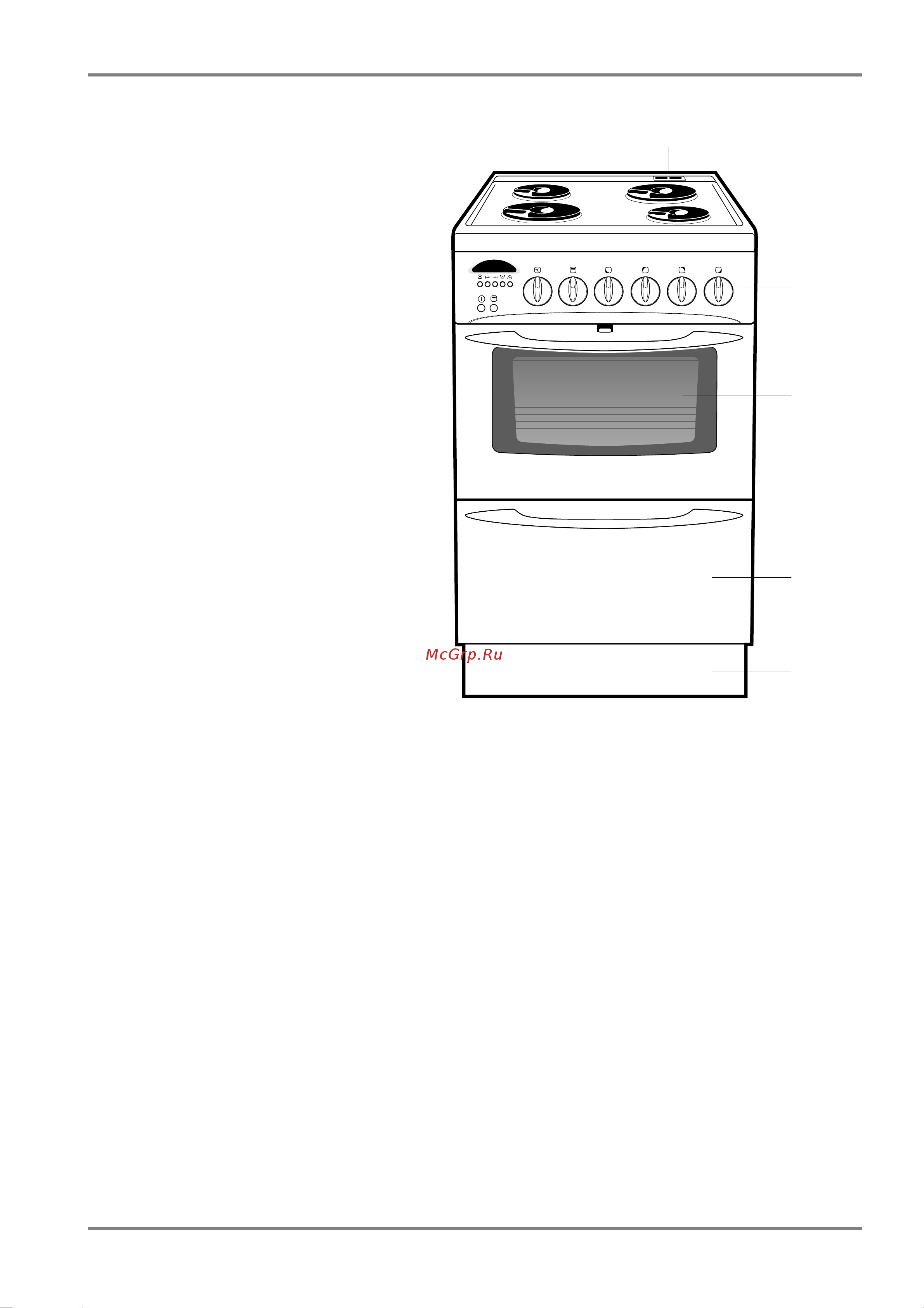 Electrolux EK 5143 [4/32] Lektroplita