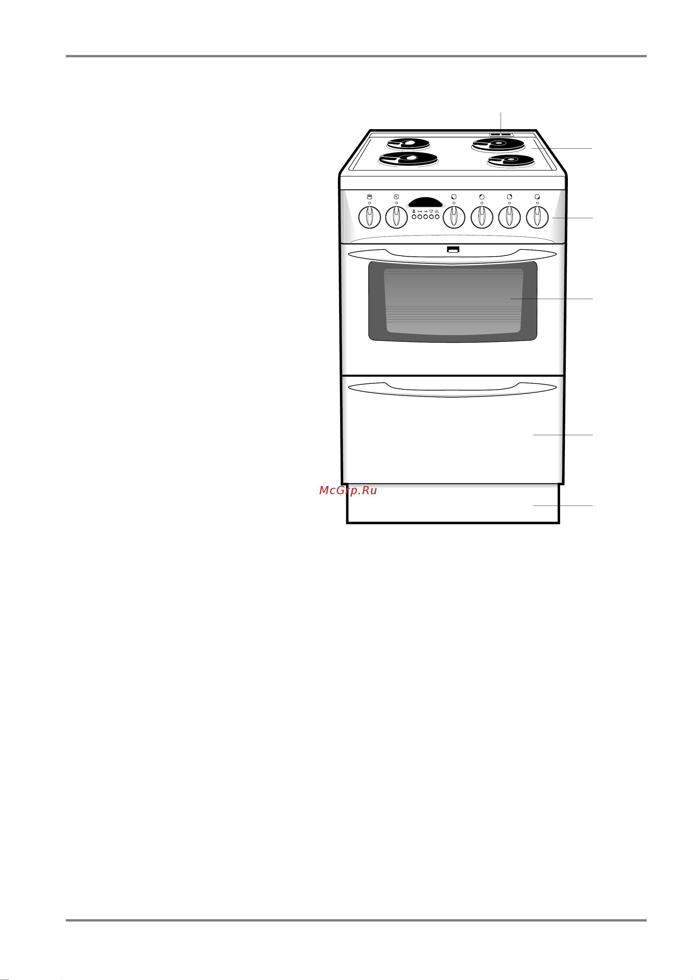 Electrolux EK 5147 [4/32] Lektroplita