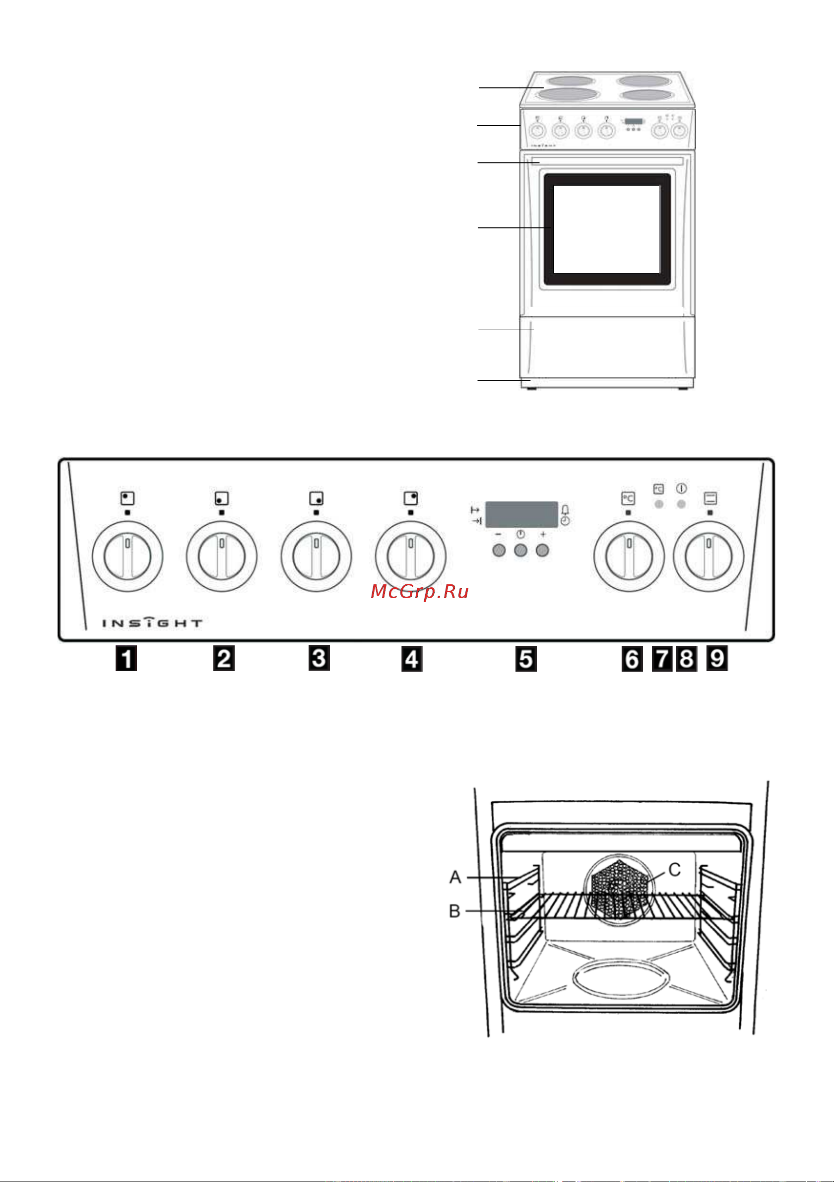 Electrolux EKC 513503 W [12/36] Панельѝуправленияѝ