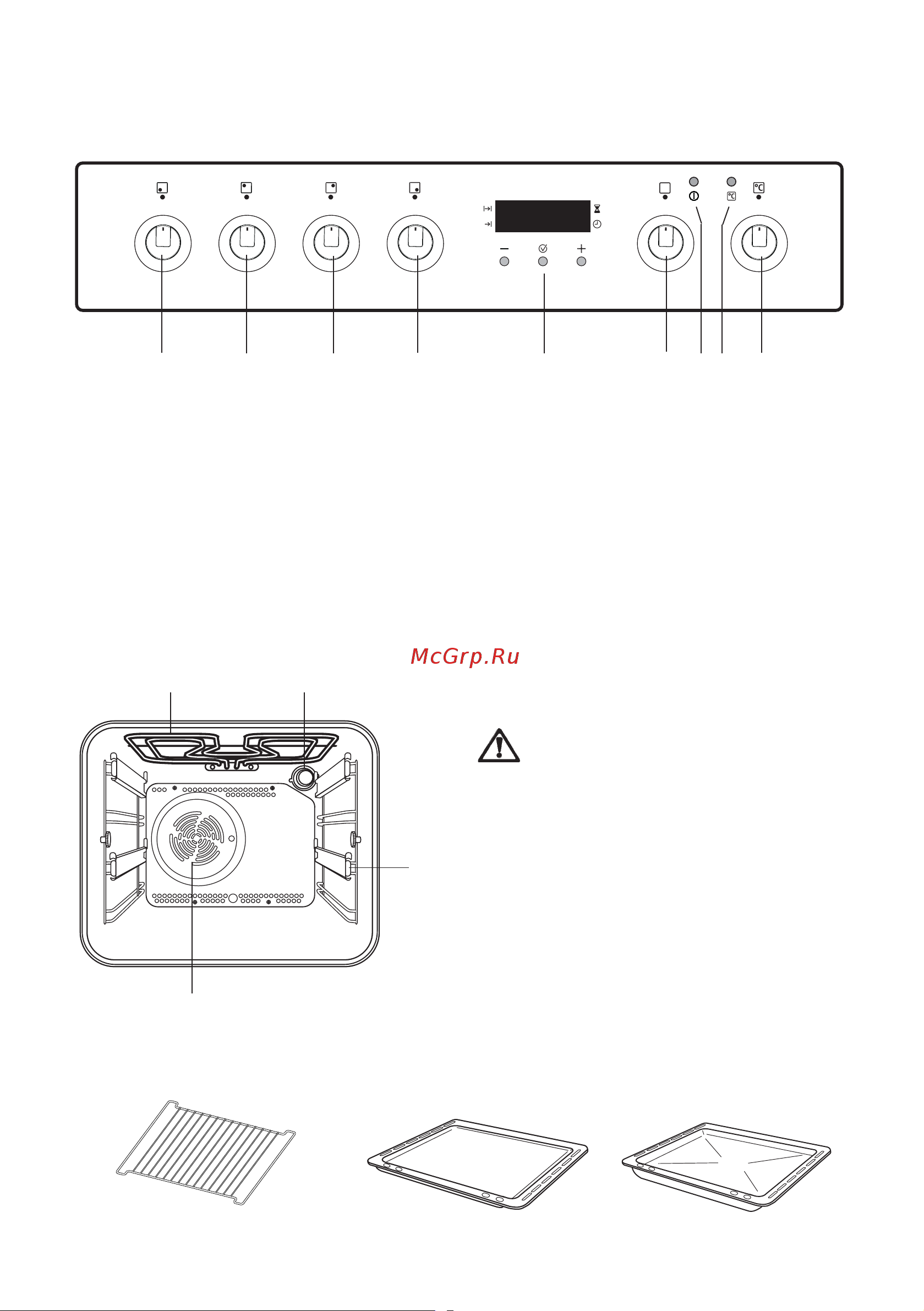 Electrolux EKC 603505 W [8/45] Панель управления