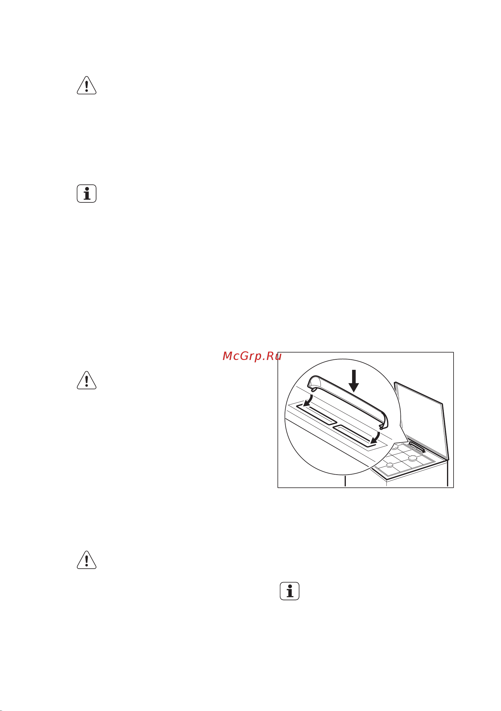Electrolux EKG 950100 W (X) [10/36] Розжиг горелки варочной панели
