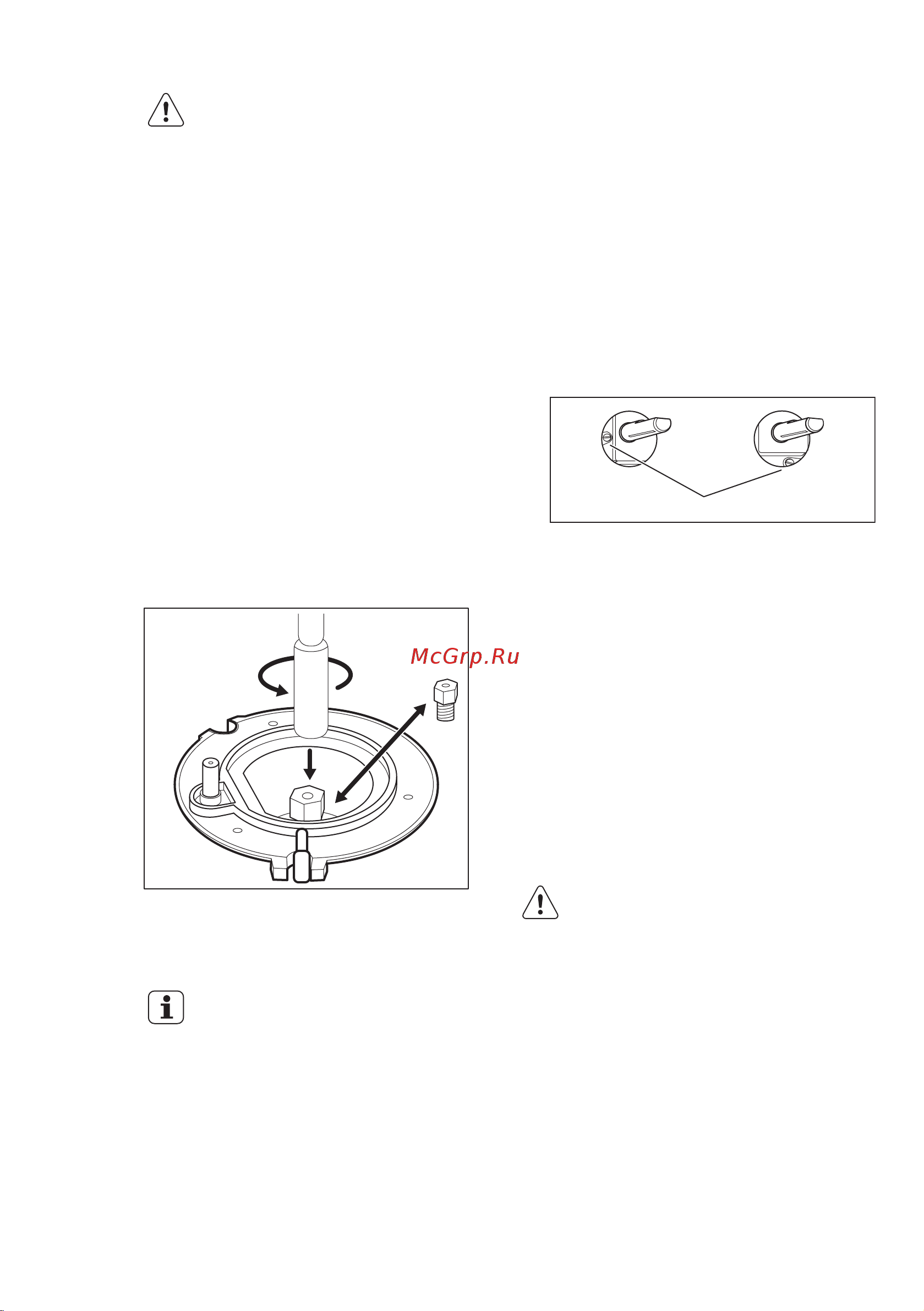 Electrolux EKG 951109 W (X) [29/68] Пеш үстінің инжекторларын ауыстыру