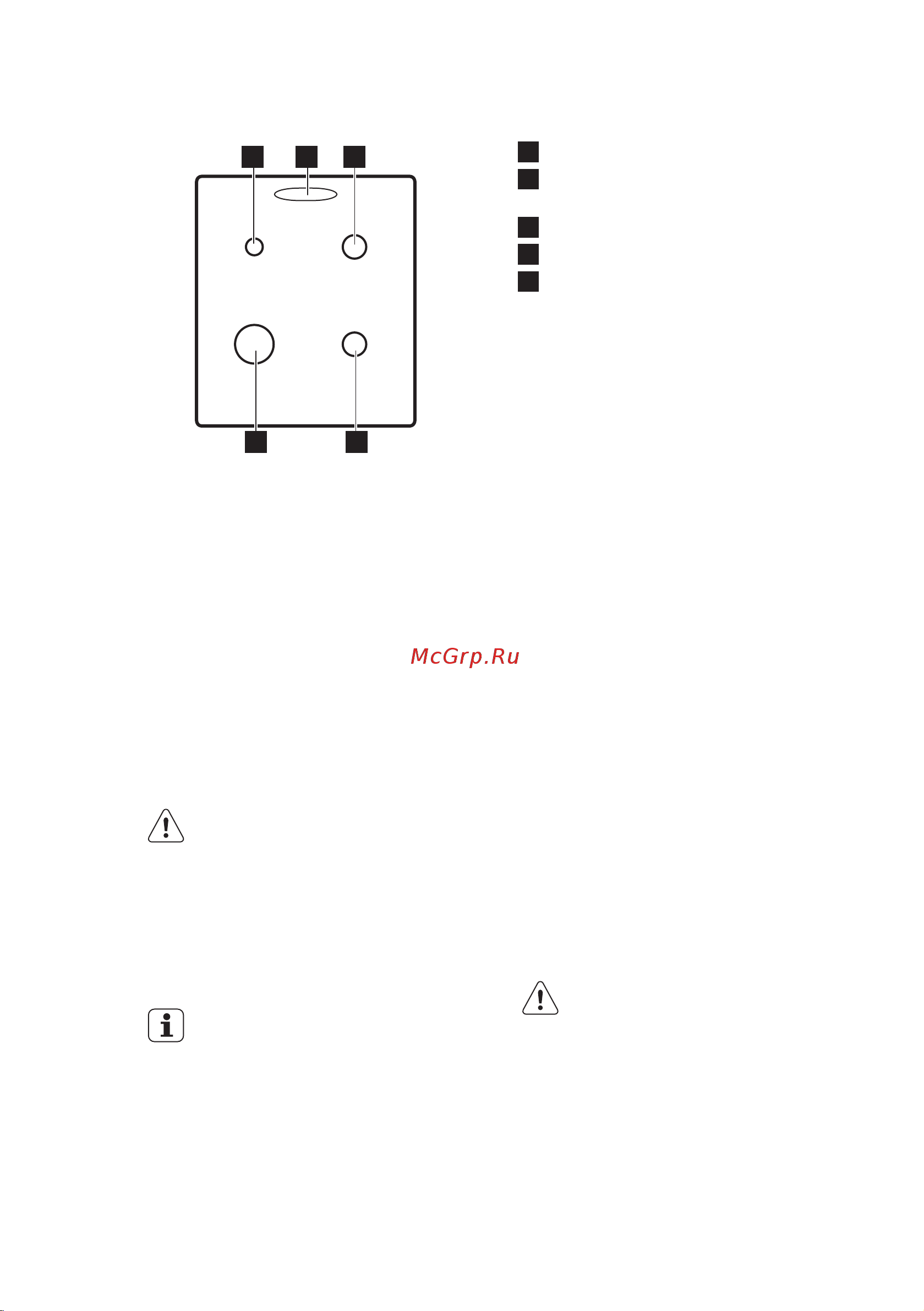 Electrolux EKG 951109 W (X) [9/68] Пісіру алаңдарының көрінісі