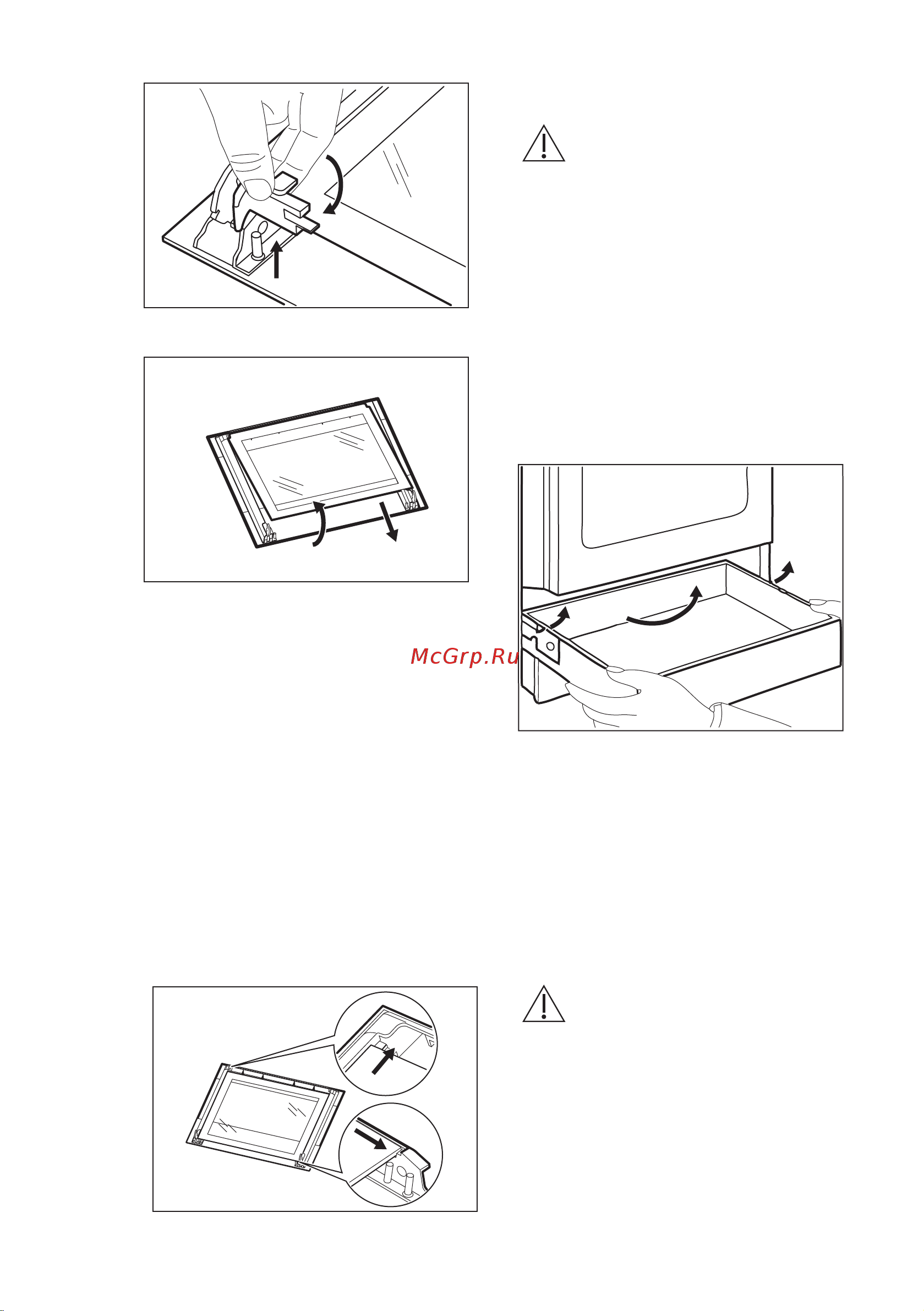 Electrolux EKG 96118 CW (CX) [25/72] Извлечение ящика