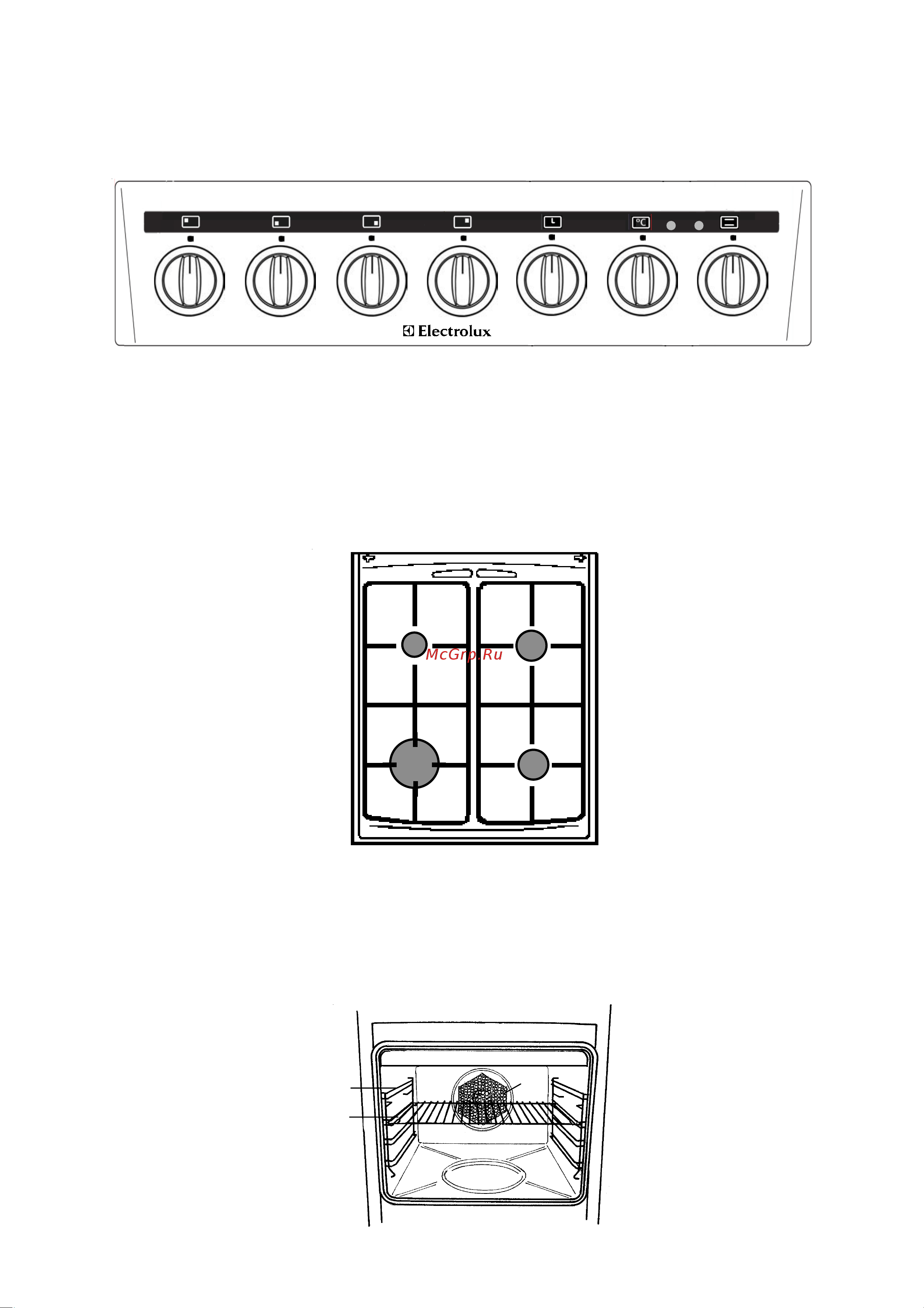 Electrolux EKK 5022 [11/28] Óñòðîéñòâî ïëèòû
