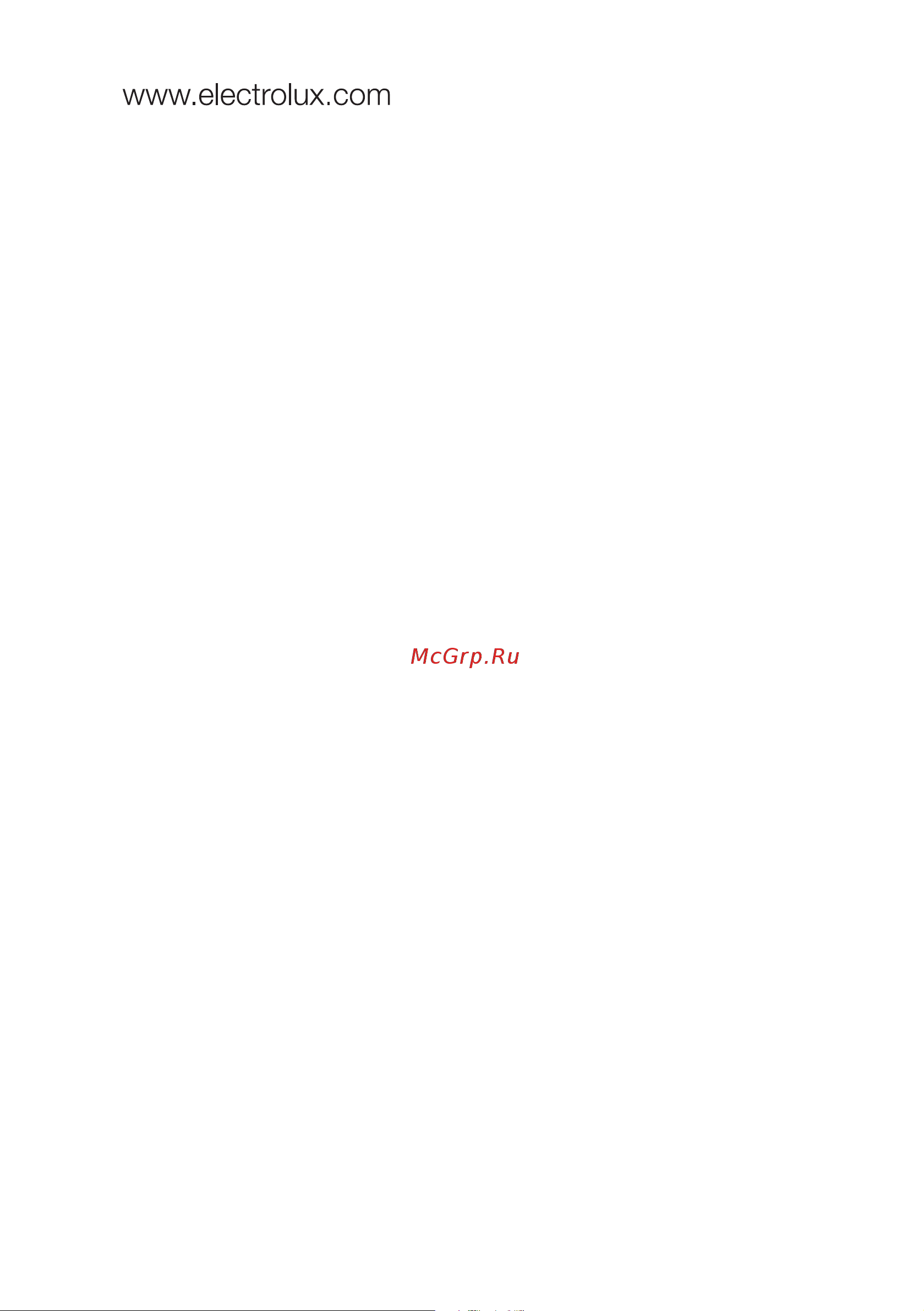 Electrolux EKK 601301 W (X) [40/40] Www electrolux ru