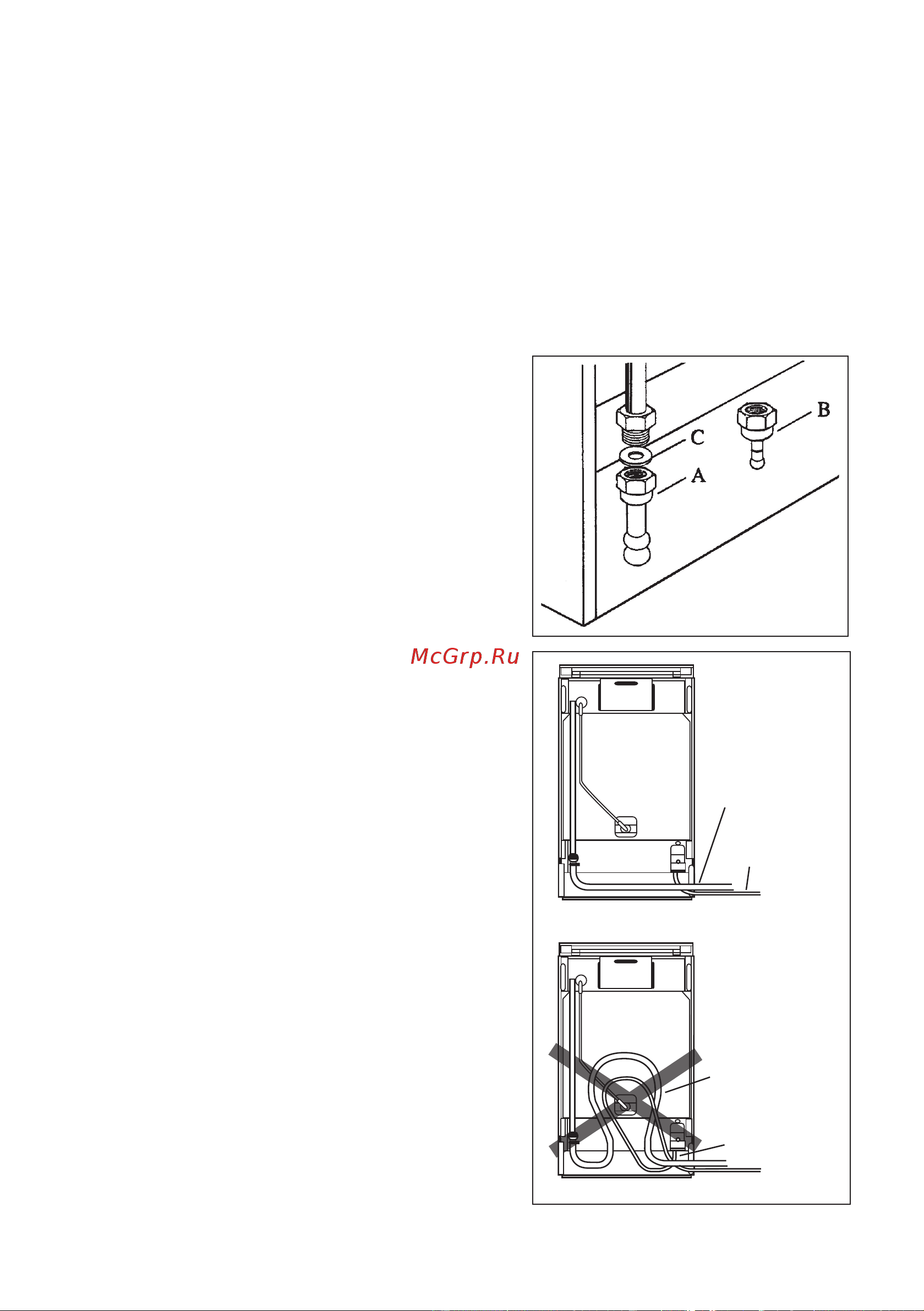 Electrolux EKK 601302 X [69/80] Savienojums ar gâzes padevi