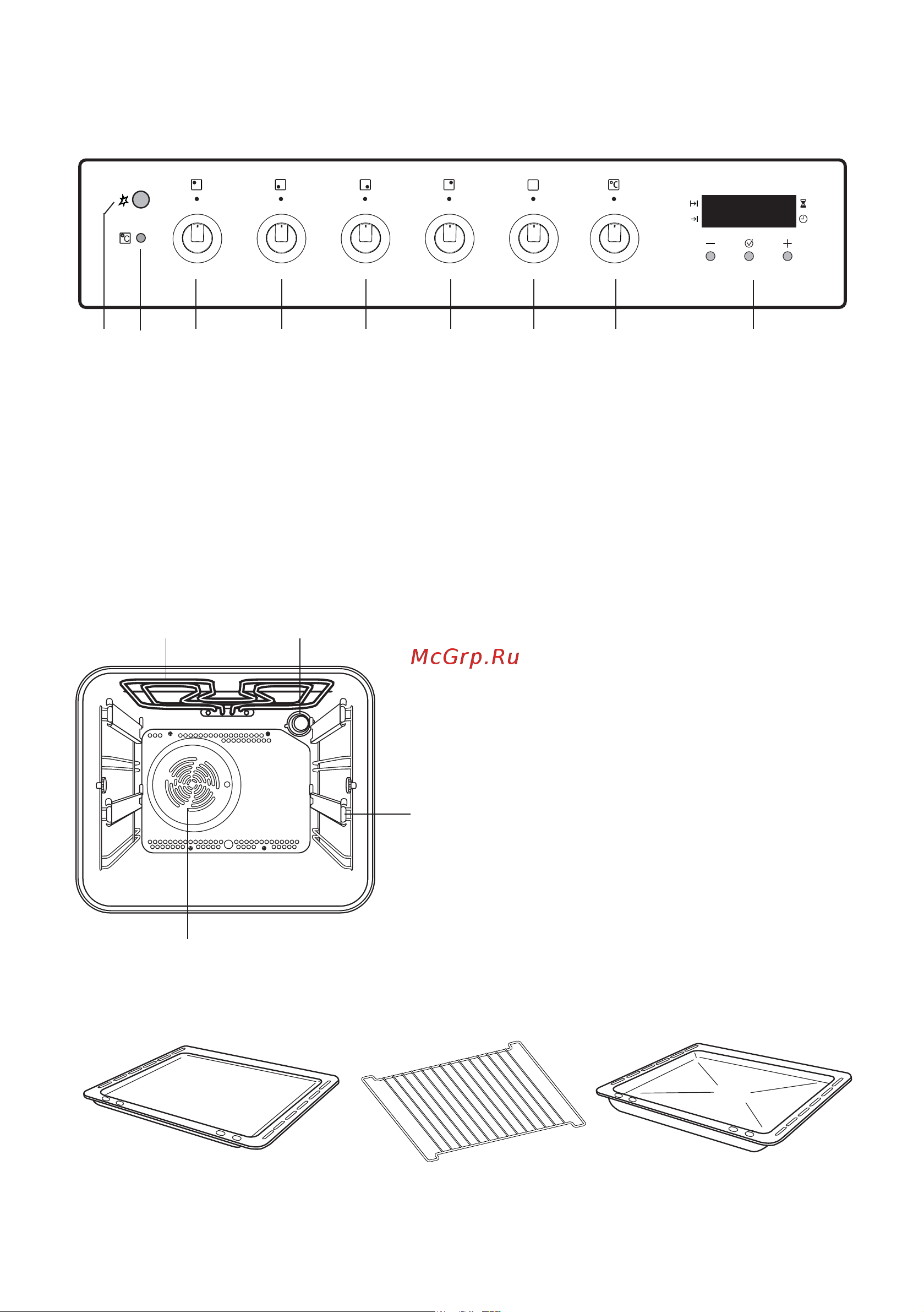 Electrolux EKK 603504 X [8/88] Control panel
