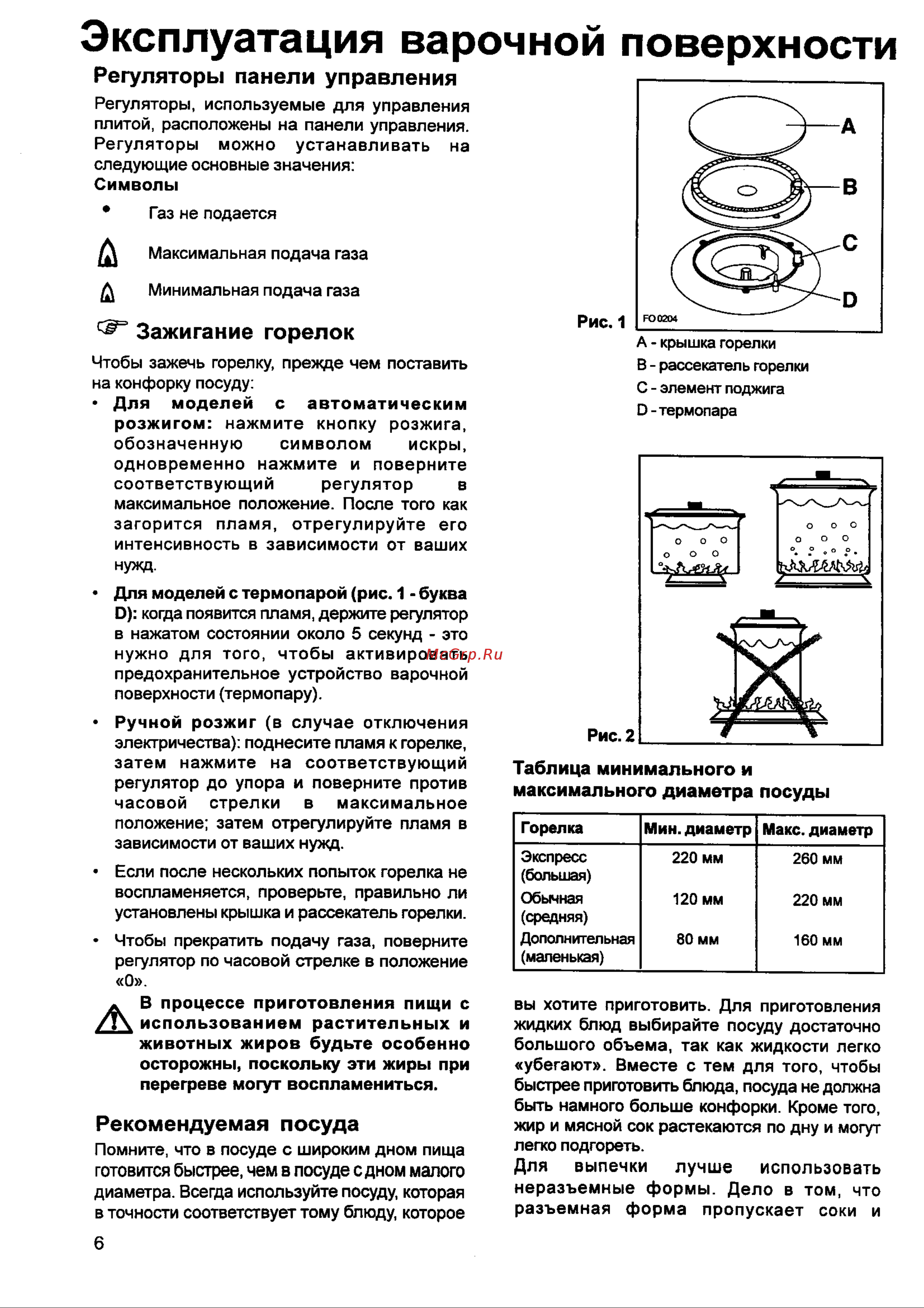 Electrolux EKM 6600 GW (GX) Руководство по эксплуатации онлайн [6/20] 730105
