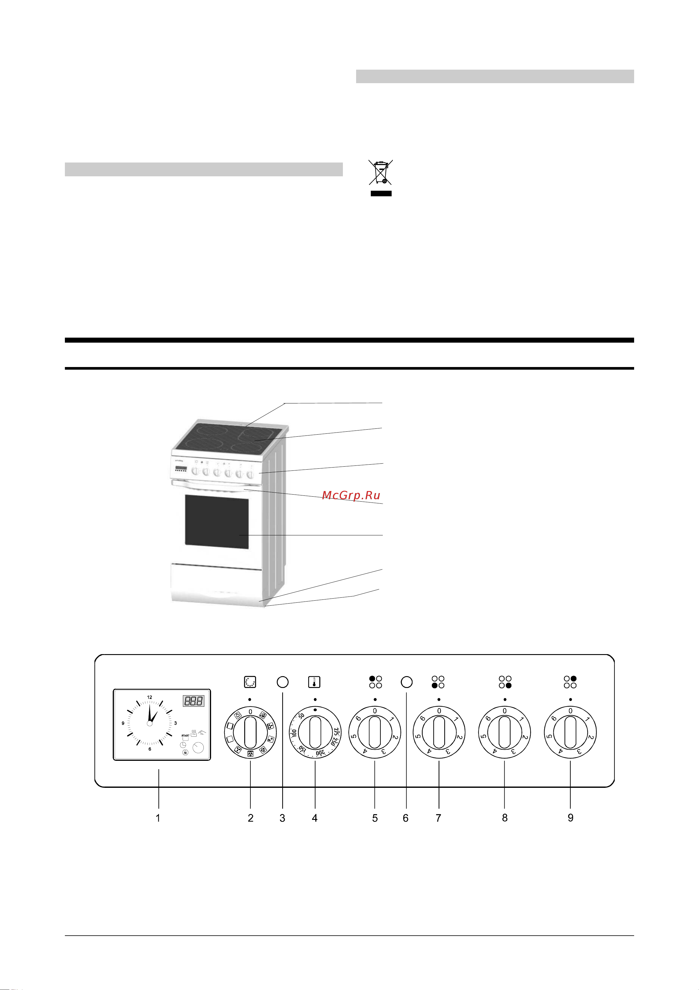Gorenje EC235W [2/19] Описание аппарата