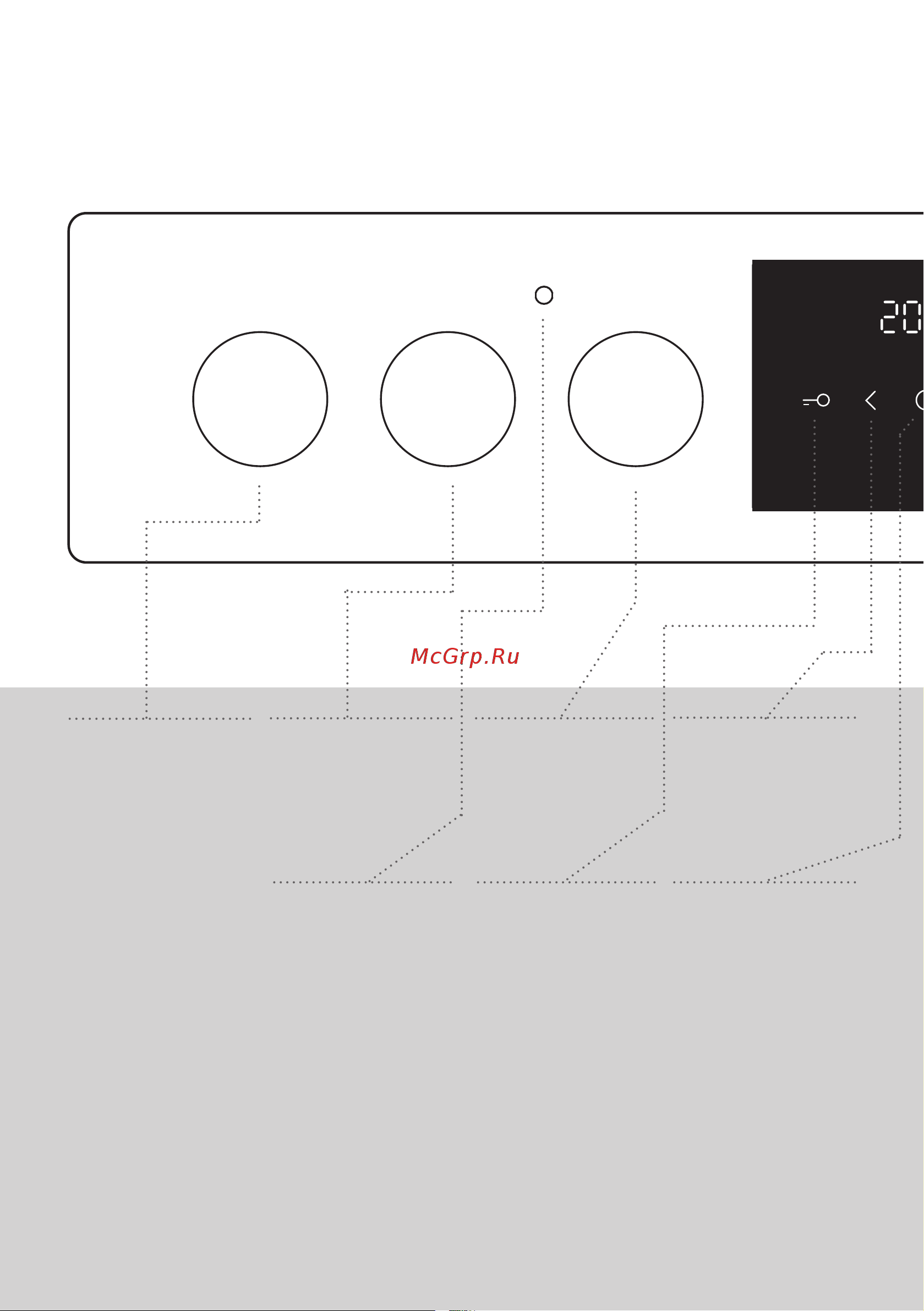 Gorenje EC635E20WKV (XKV) [8/60] Панель управления