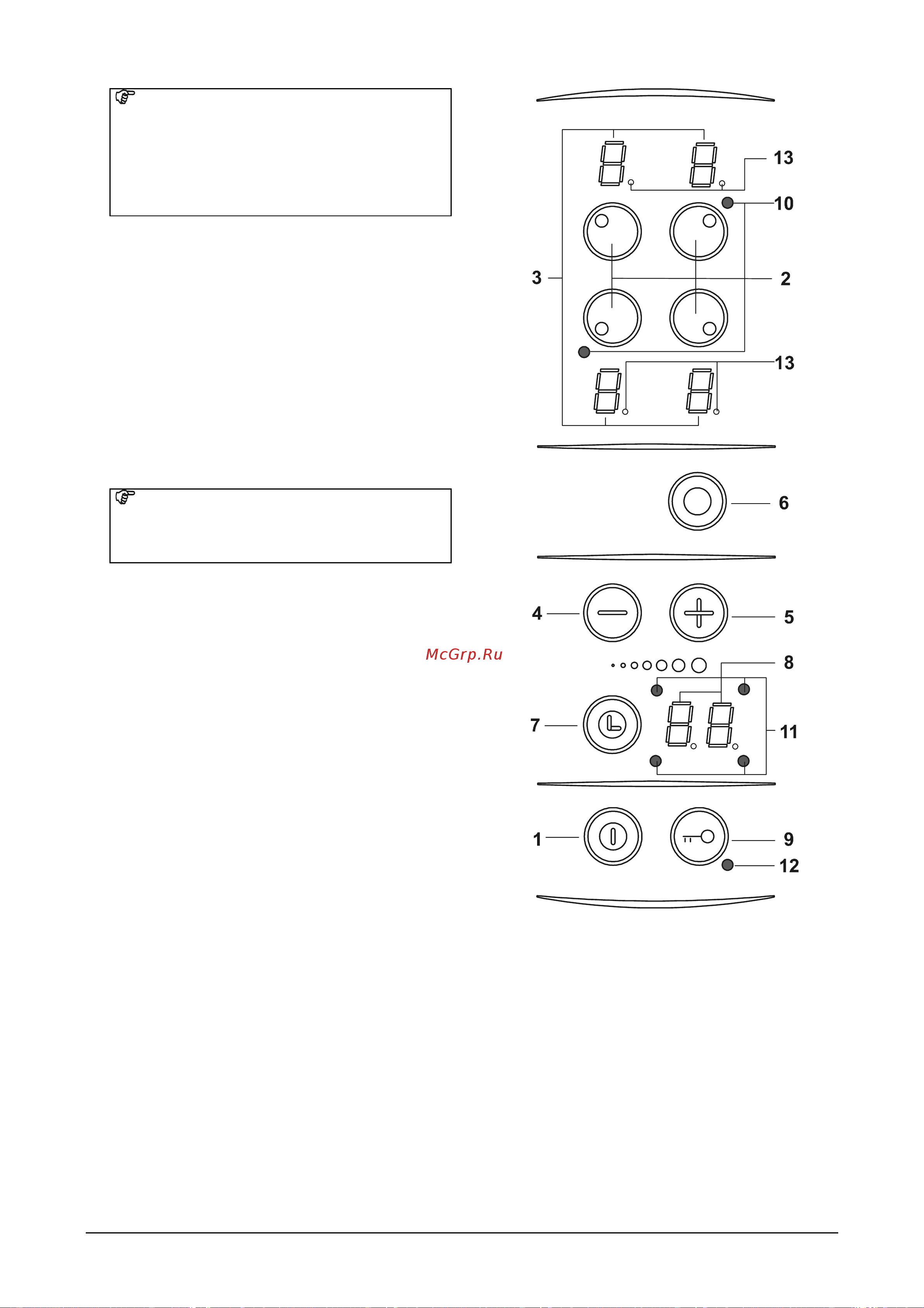 Gorenje HEC50PP [12/27] Выключение часов