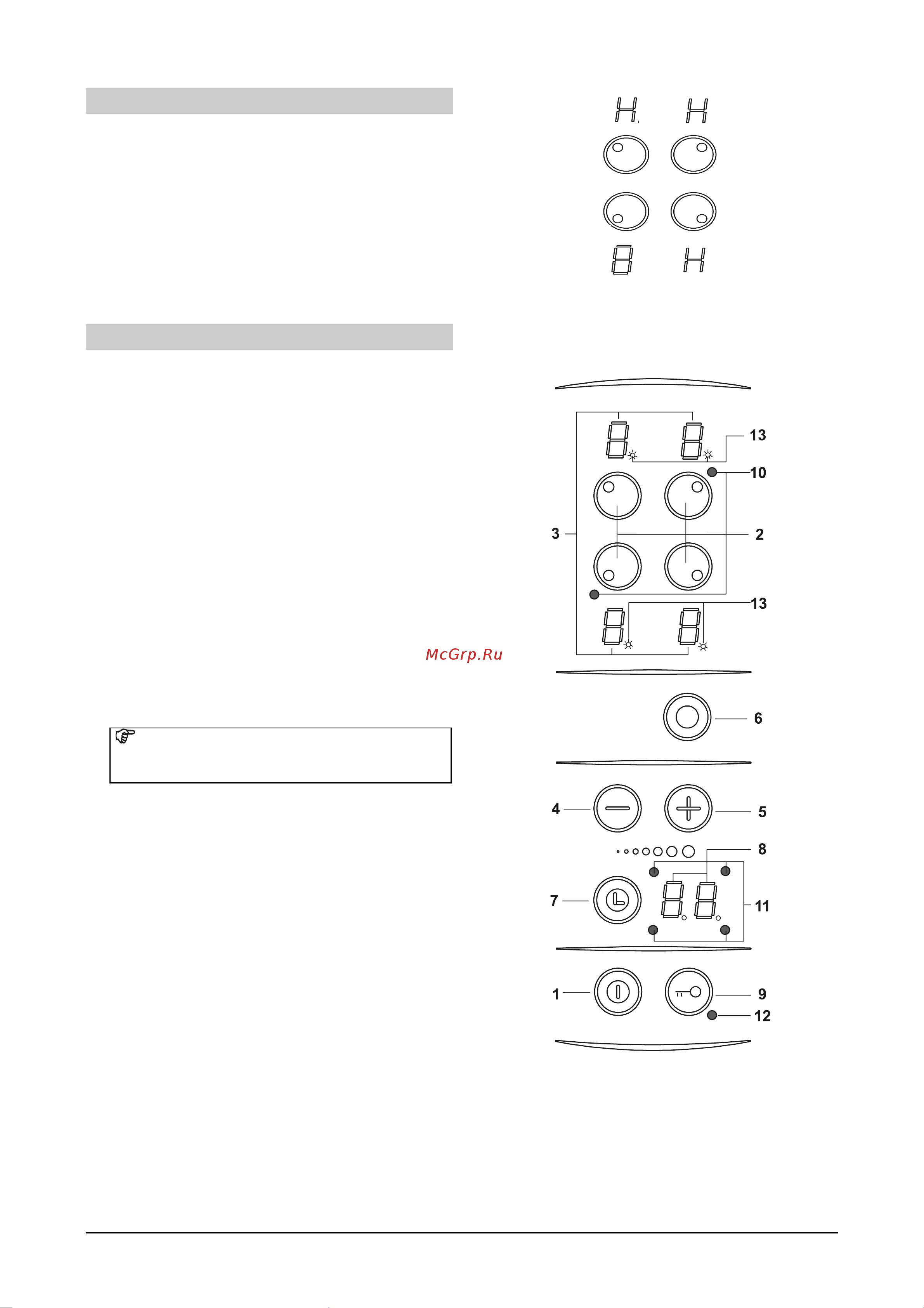 Gorenje HEC50PP [7/27] Включение мест варки