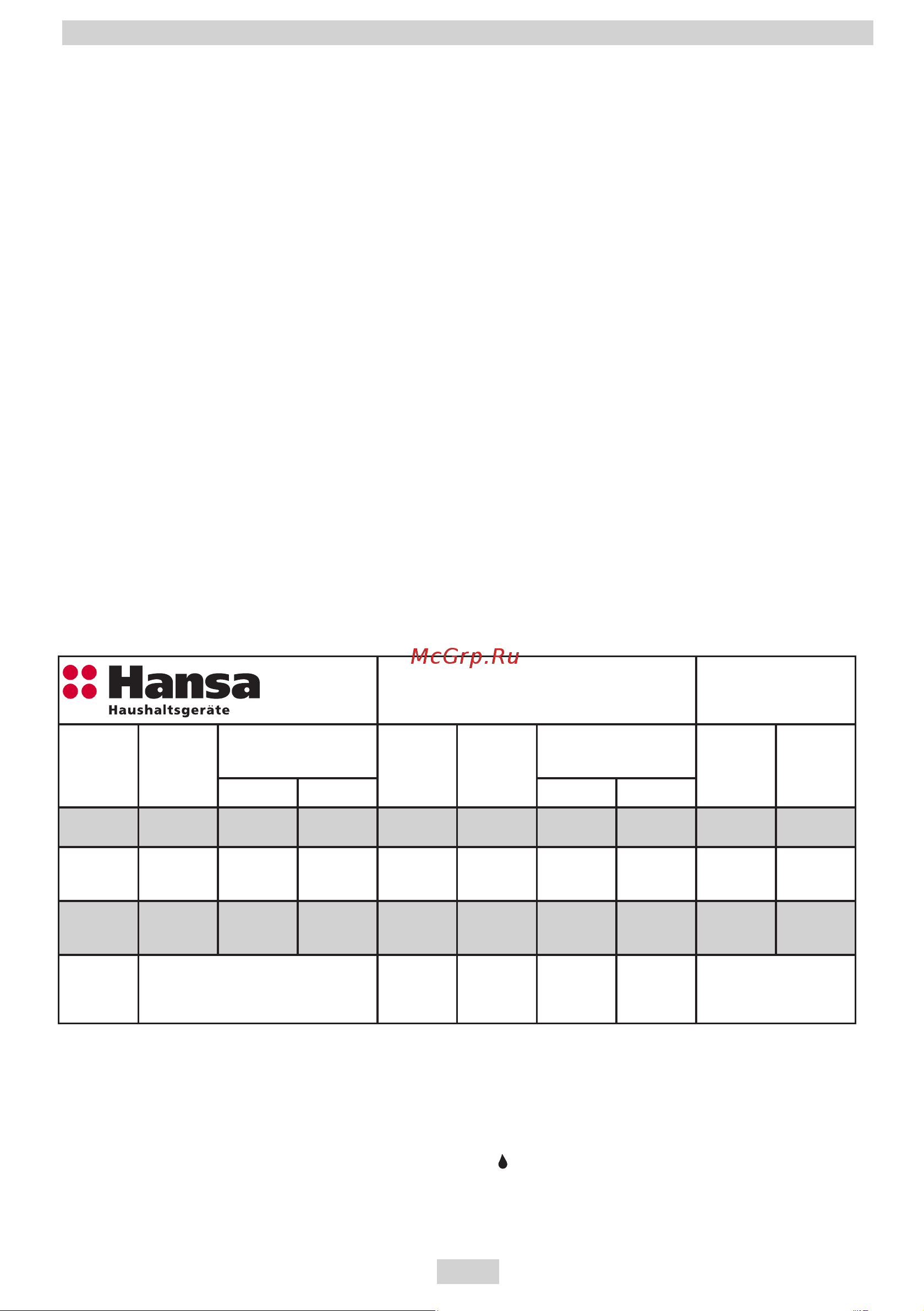 Hansa FCMW680250 [9/0] A датчик пламени b свеча электроподжига