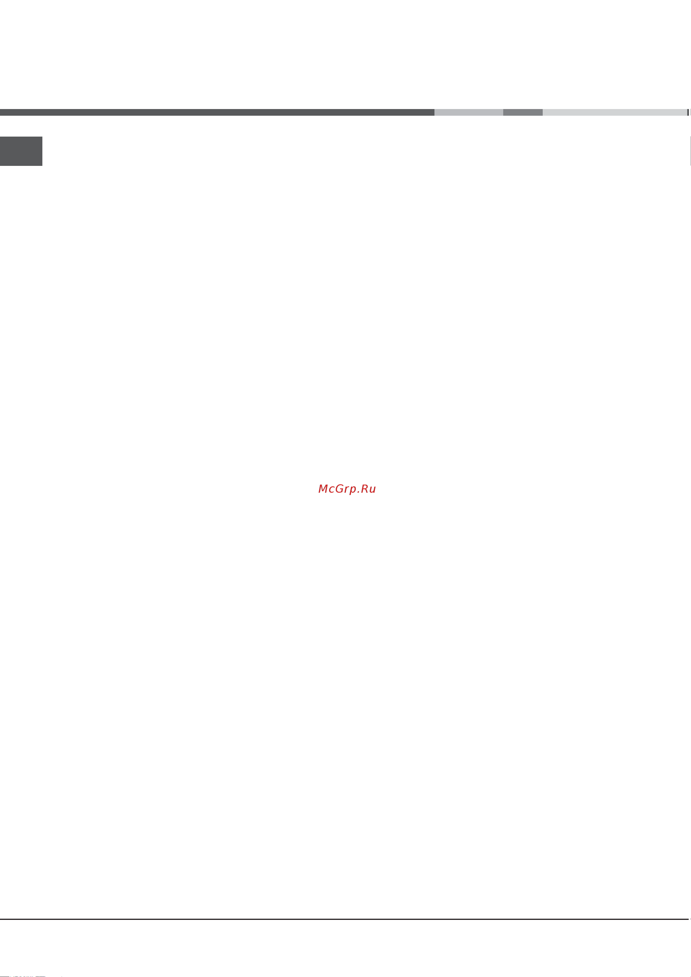 Hotpoint-Ariston CM5 GSI11 (W) (X) [22/36] General safety