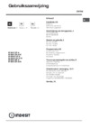 Indesit IF 88KGP.A_IX Руководство по эксплуатации