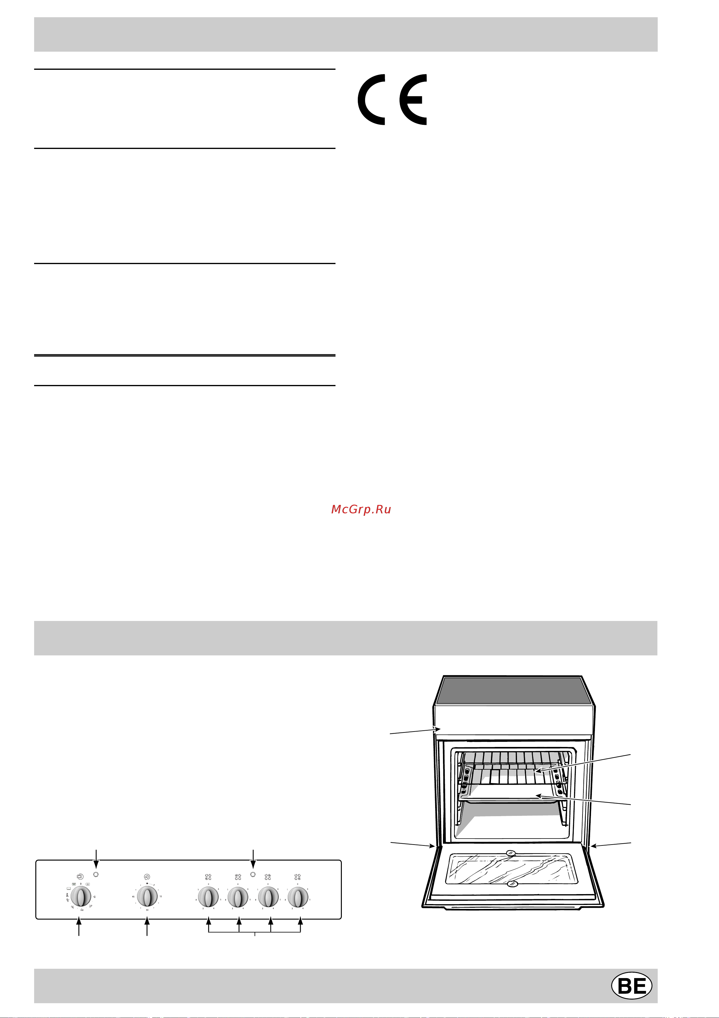 Indesit K 6C7 E.E_R [39/56] Beschrijving van het fornuis