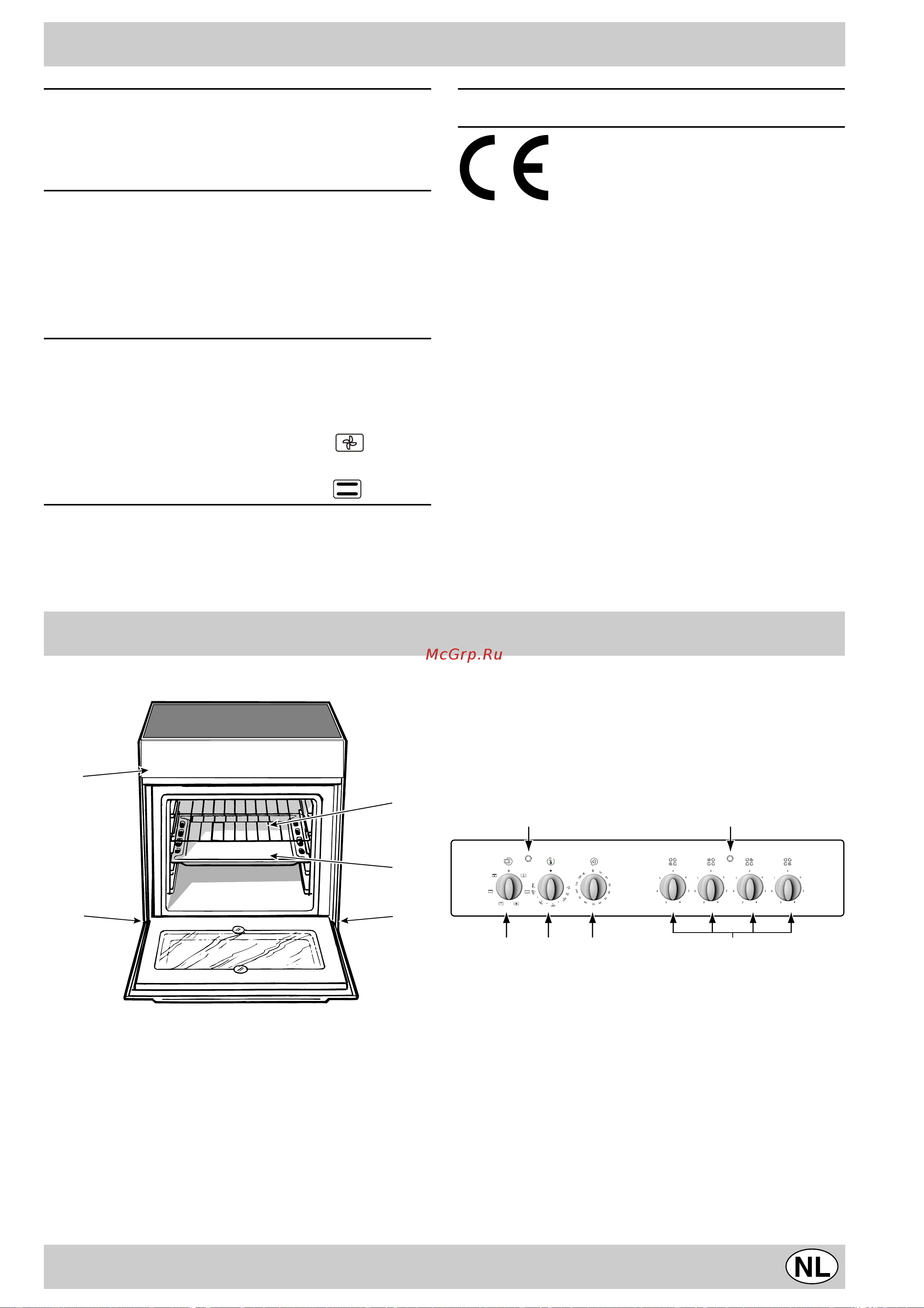 Indesit K 6C7 M.C_R [13/40] Beschrijving van het fornuis