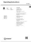 Indesit MVI 5G11 (X) Руководство по эксплуатации