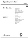 Indesit MVK5 G17 (W) Руководство по эксплуатации