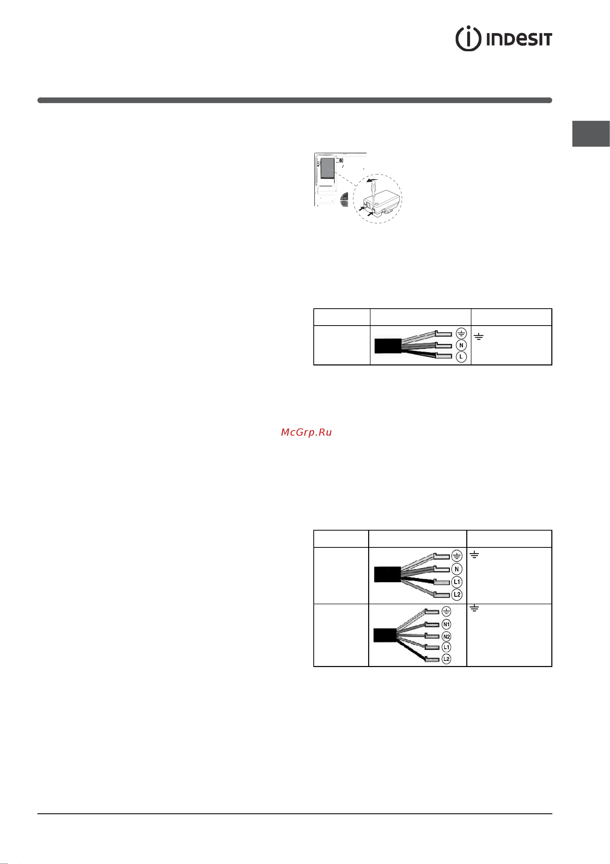 Indesit VRA 631TB_T X Руководство по эксплуатации онлайн [3/48] 731264