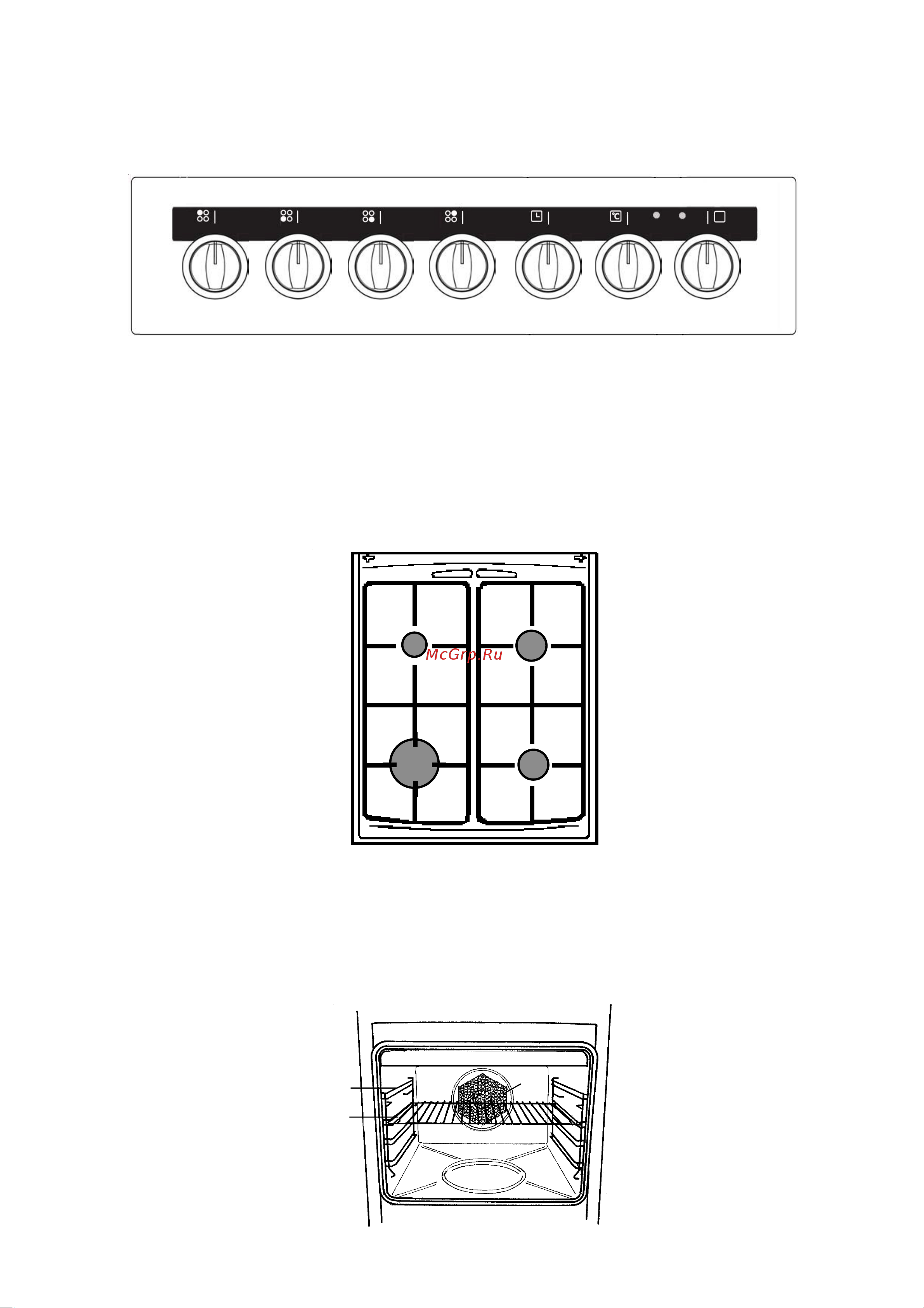 Zanussi ZCG 560 MX [11/24] Óñòðîéñòâî ïëèòû