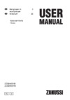 Zanussi ZCG 951001 D (W) Руководство по эксплуатации
