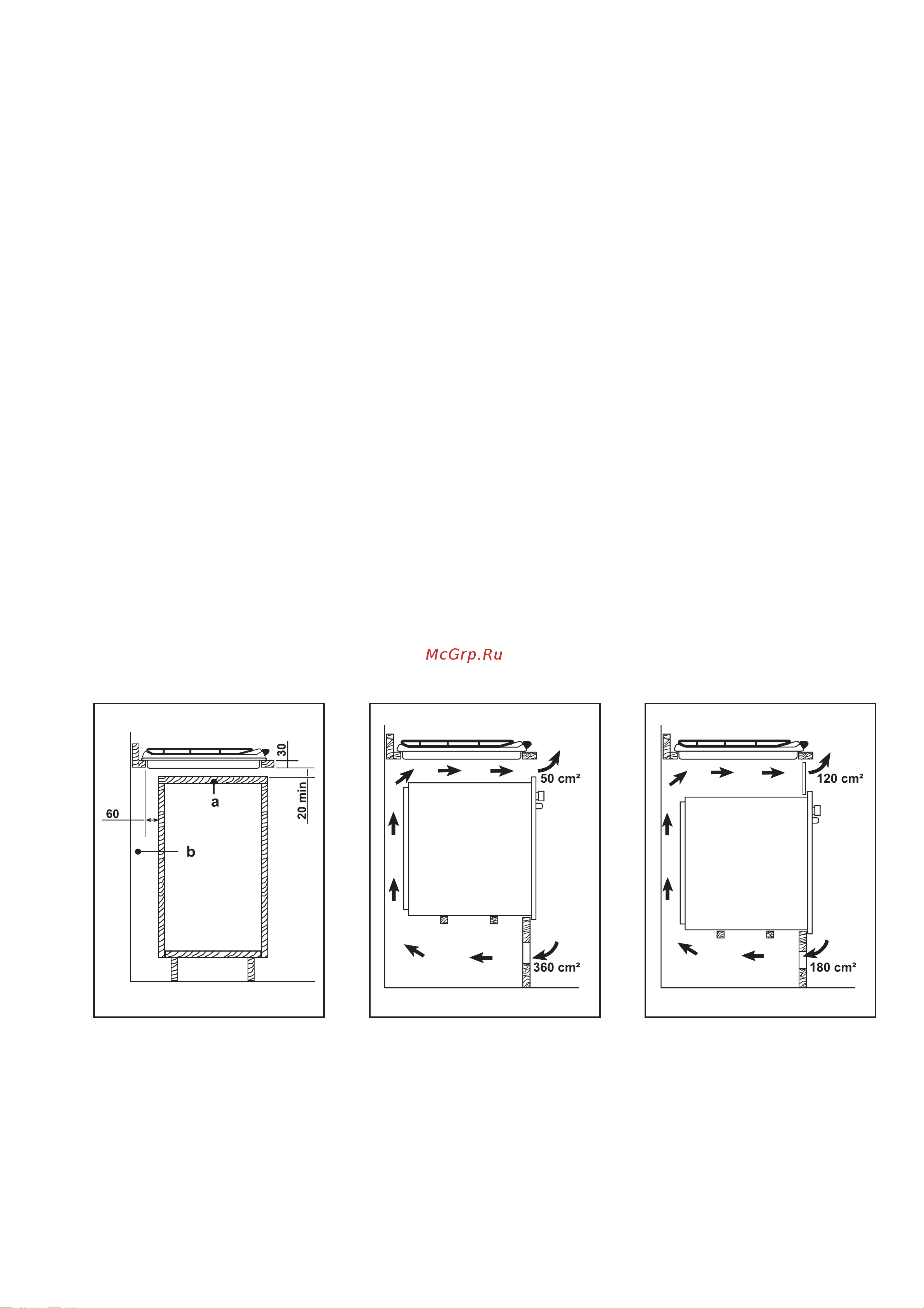 Zanussi ZDK 320 [42/72] Posibilidades de colocación