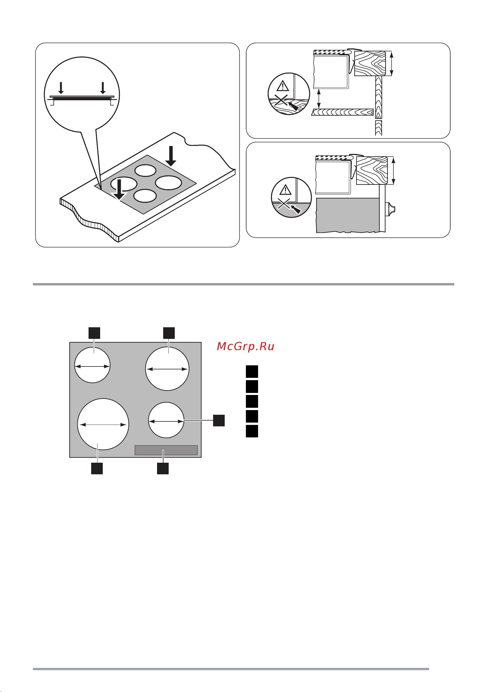 Zanussi ZVT64X [5/12] Min 20 mm
