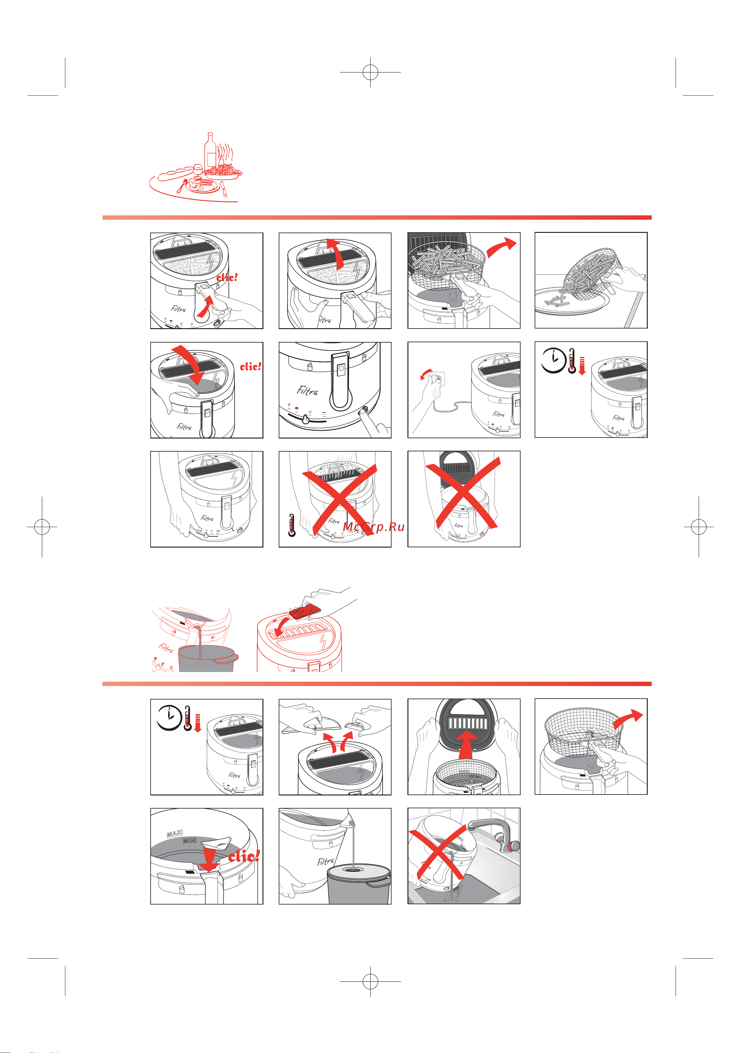 Tefal FF4004 Filtra (part 2) [3/4] Ref xa500002