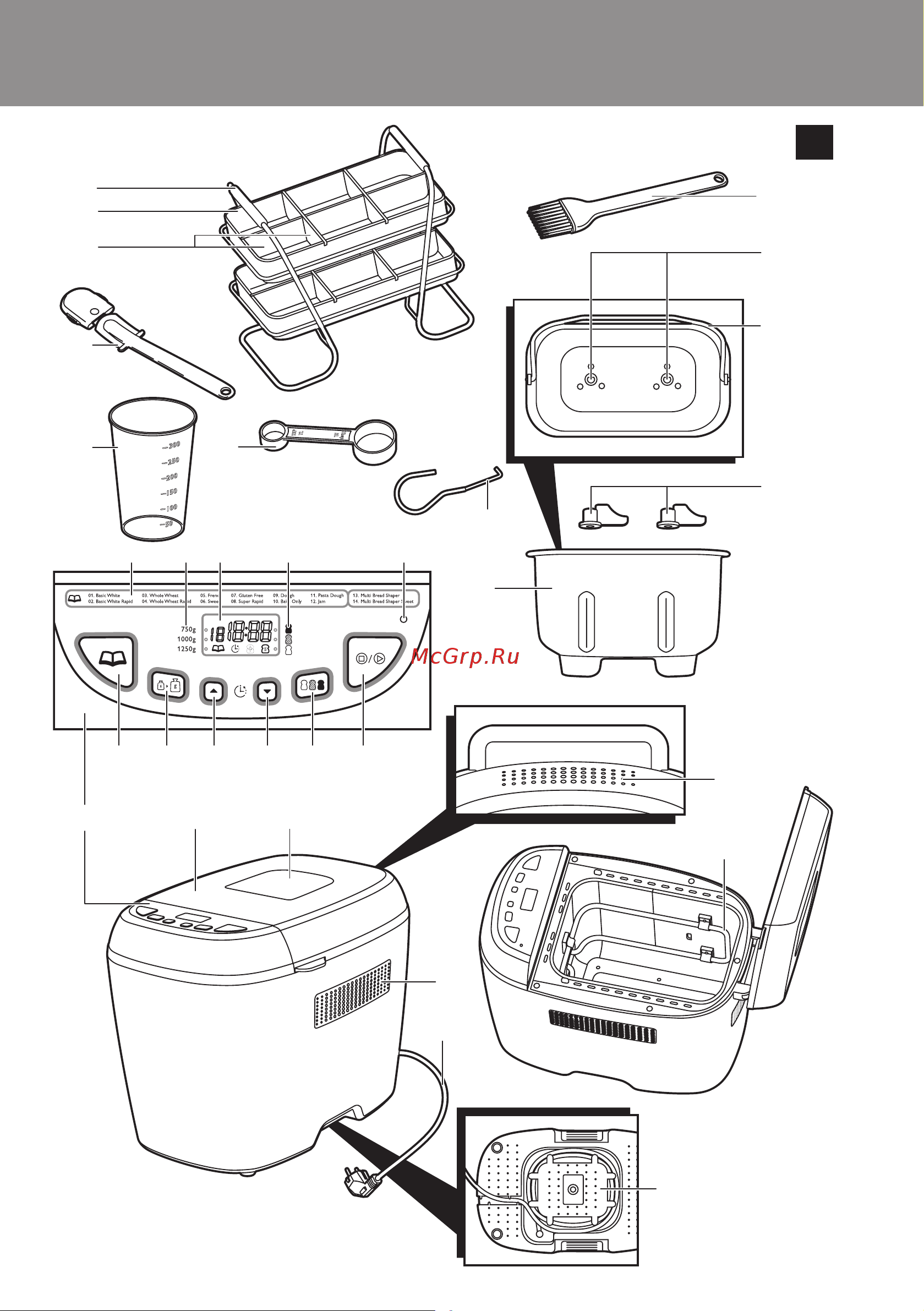 Philips HD9040_90 Руководство по эксплуатации онлайн [2/15] 731739