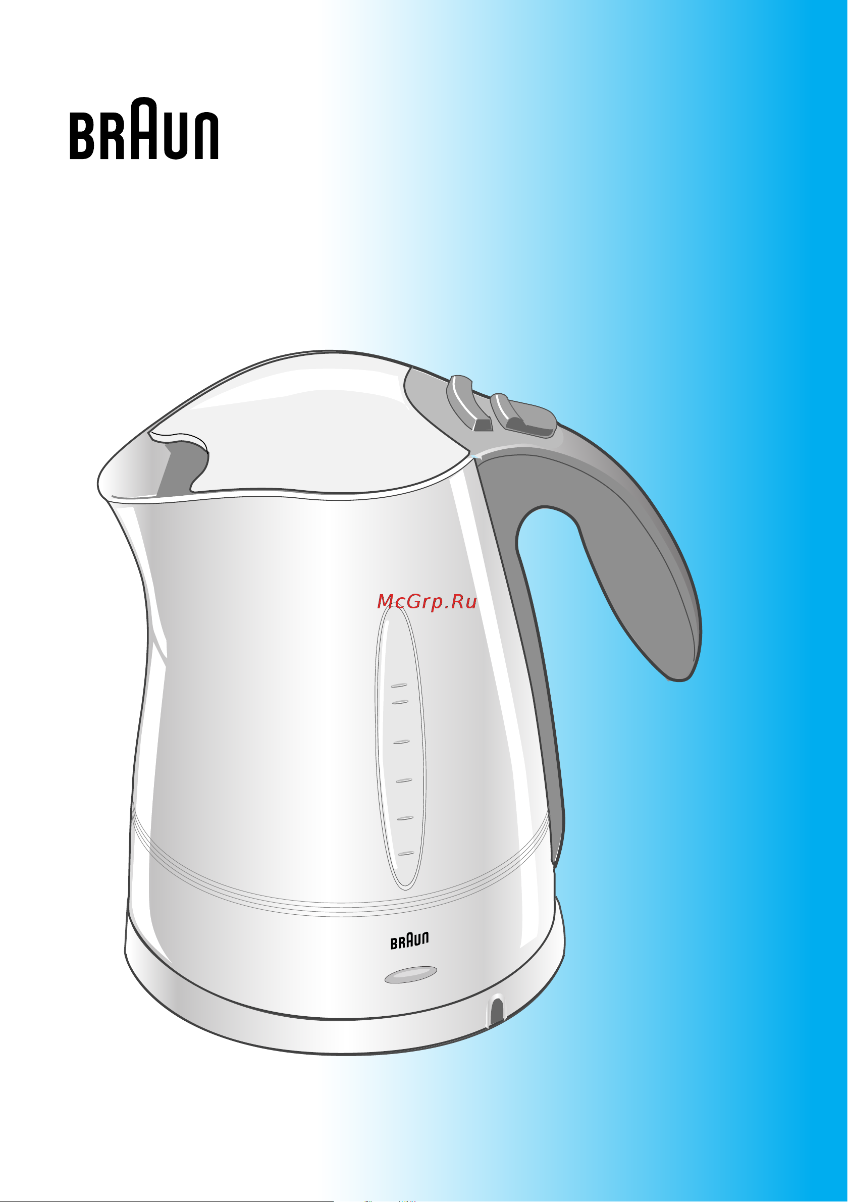 Braun WK 308 Руководство по эксплуатации онлайн