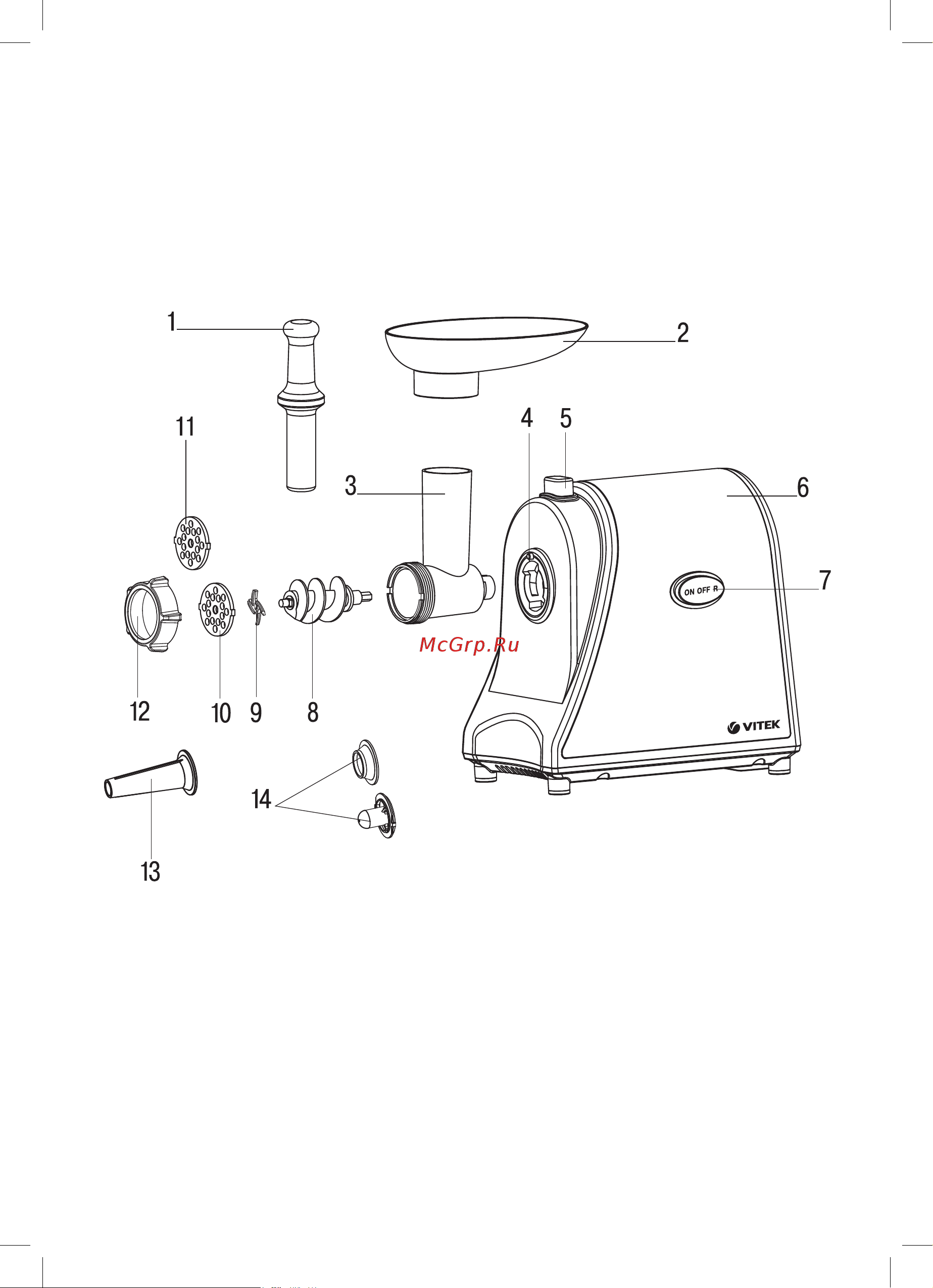Vitek VT-3636 Руководство по эксплуатации онлайн [2/28] 731926